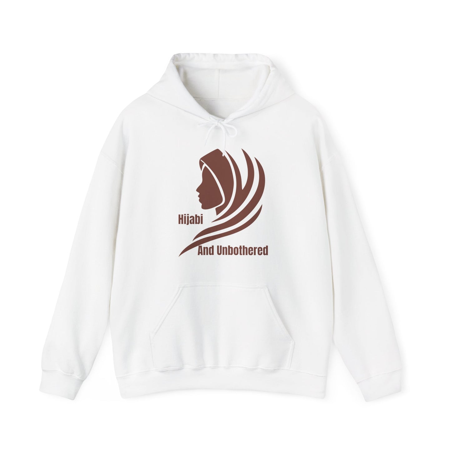 Hijabi and Unbothered Unisex Hoodie – Celebrate Identity, Empowerment & Style