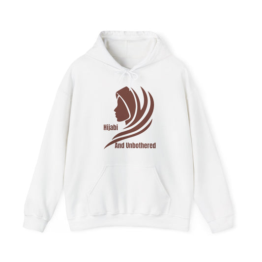 Hijabi and Unbothered Unisex Hoodie – Celebrate Identity, Empowerment & Style