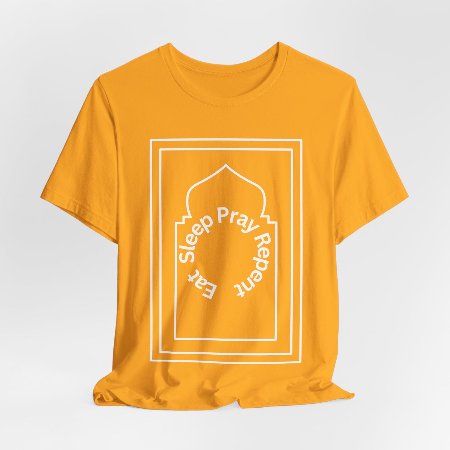 Inspirational Unisex Tee - 'Sleep Pray Repeat'