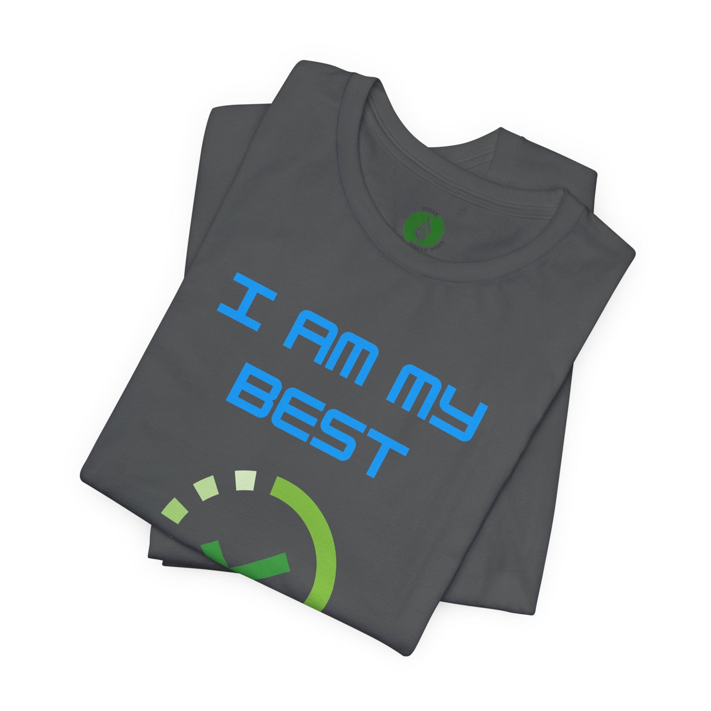 Motivational Unisex Jersey Tee - "I Am My Best" Upgrade Design