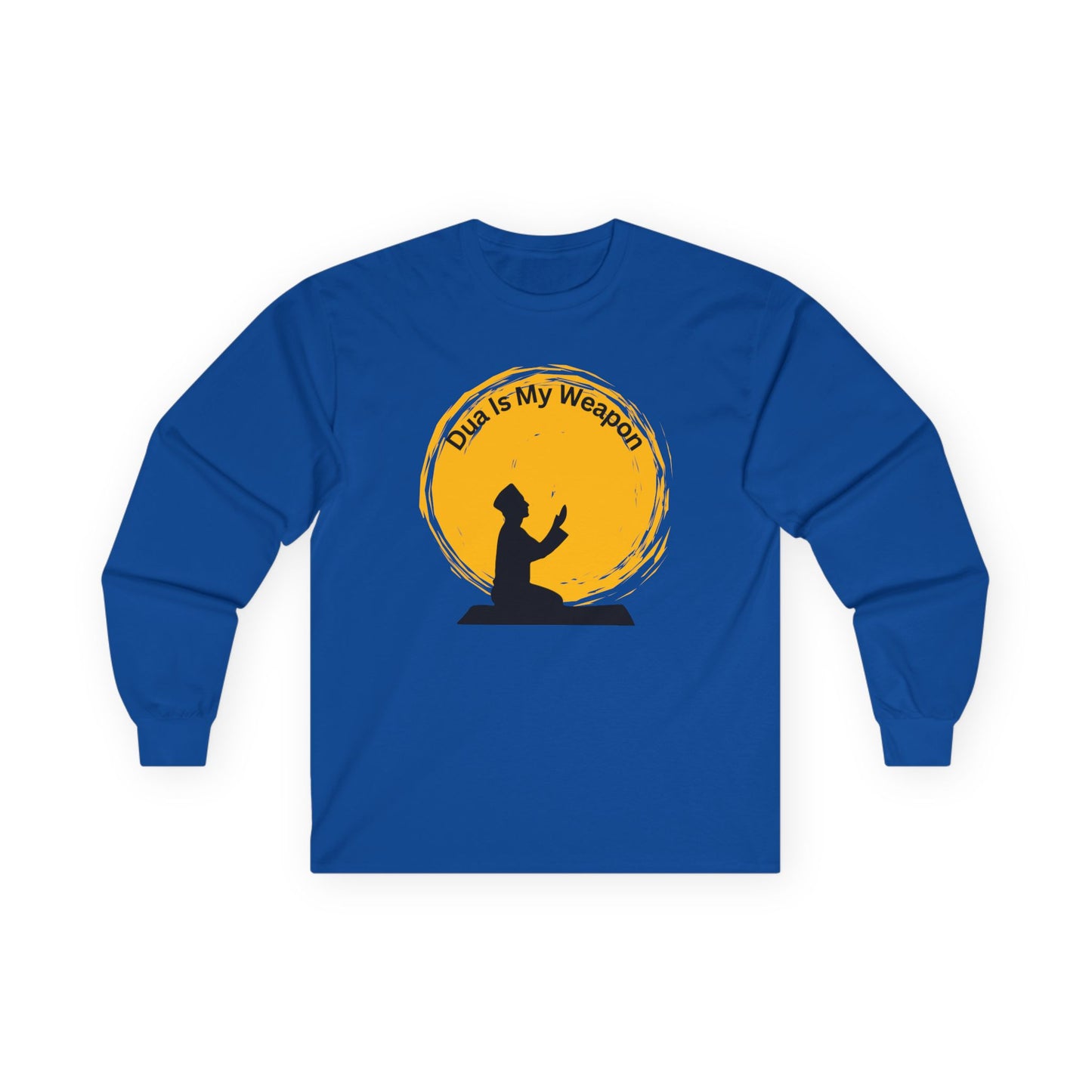 Inspiration Long Sleeve Tee - "Dua Is My Weapon" - Unisex Cotton Shirt