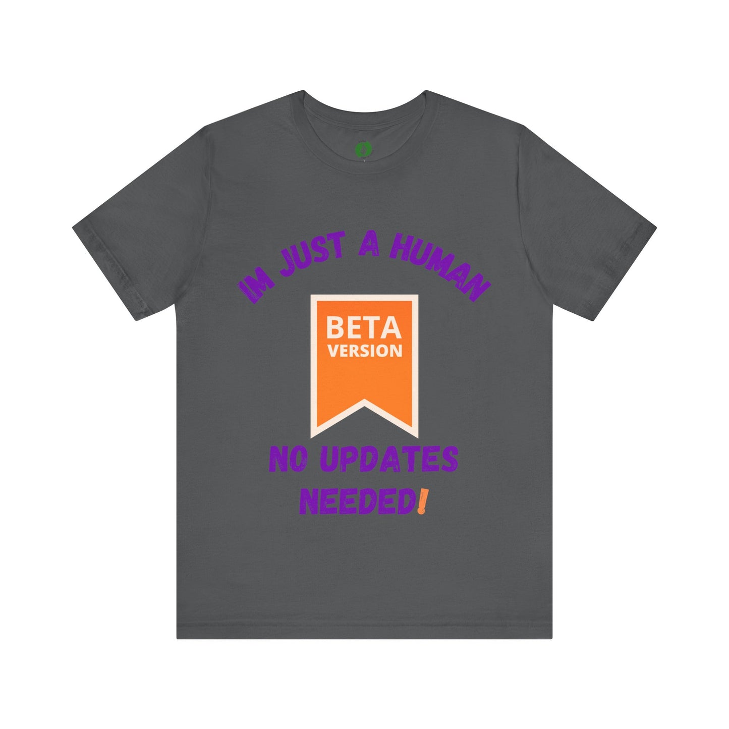 Humorous Beta Version T-Shirt for Casual Wear Humour Clothing T Shirt