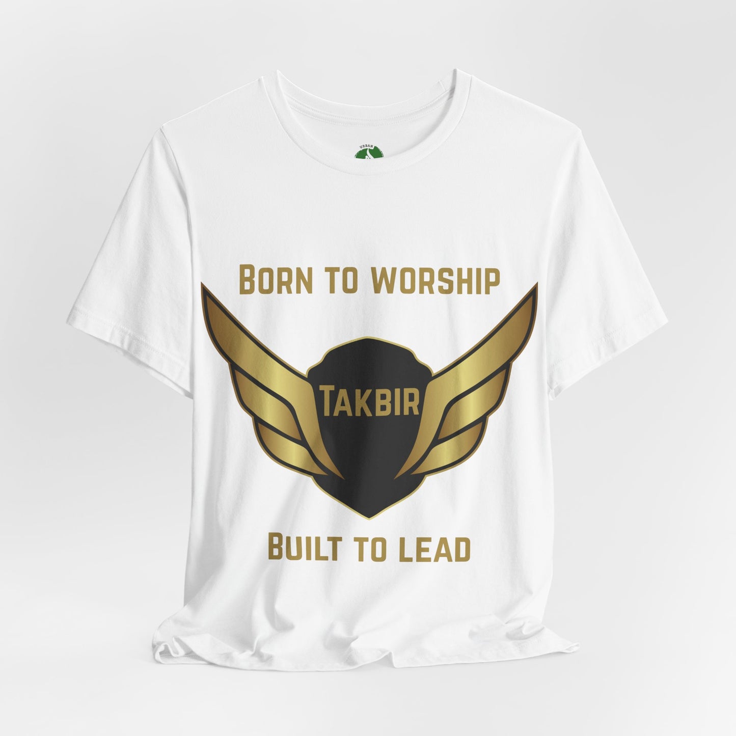 Inspirational Unisex Short Sleeve Tee - 'Born to Worship'