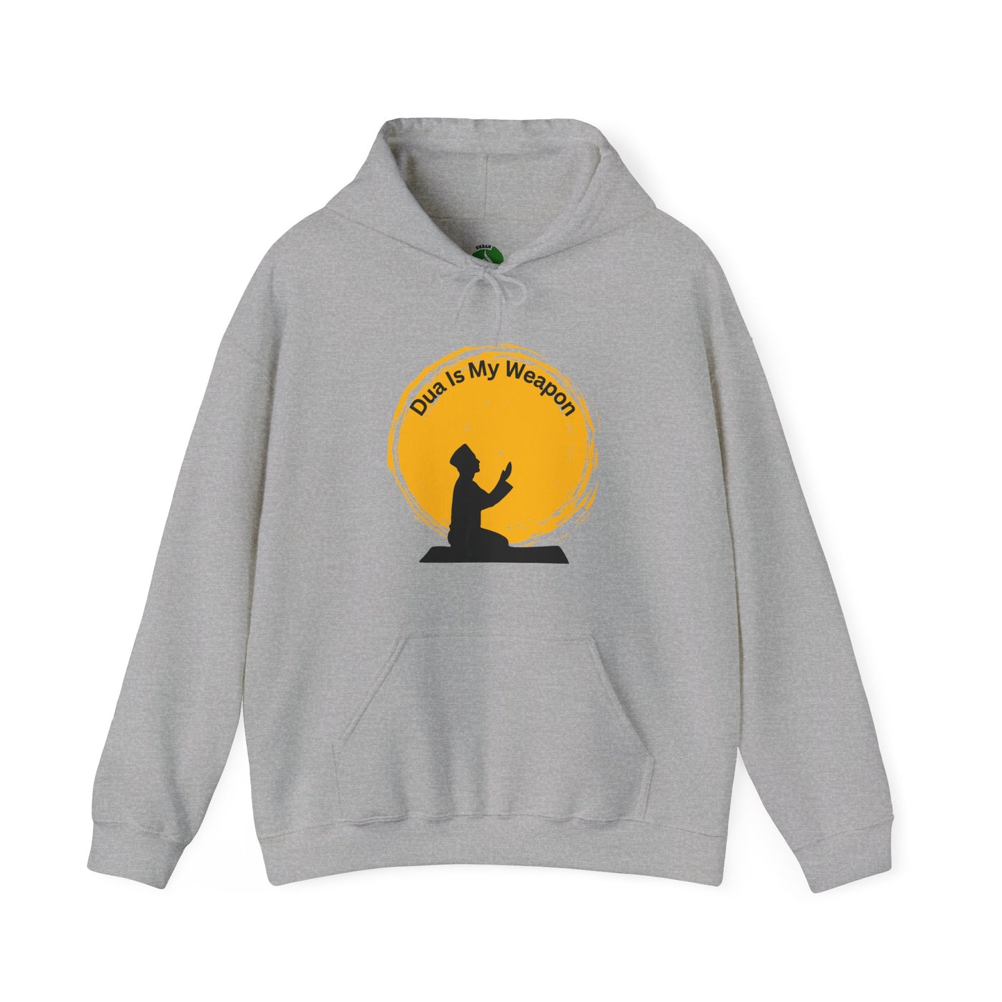 Inspirational Prayer Hoodie - "Dua Is My Weapon" - Unisex Heavy Blend™ Muslim Clothing