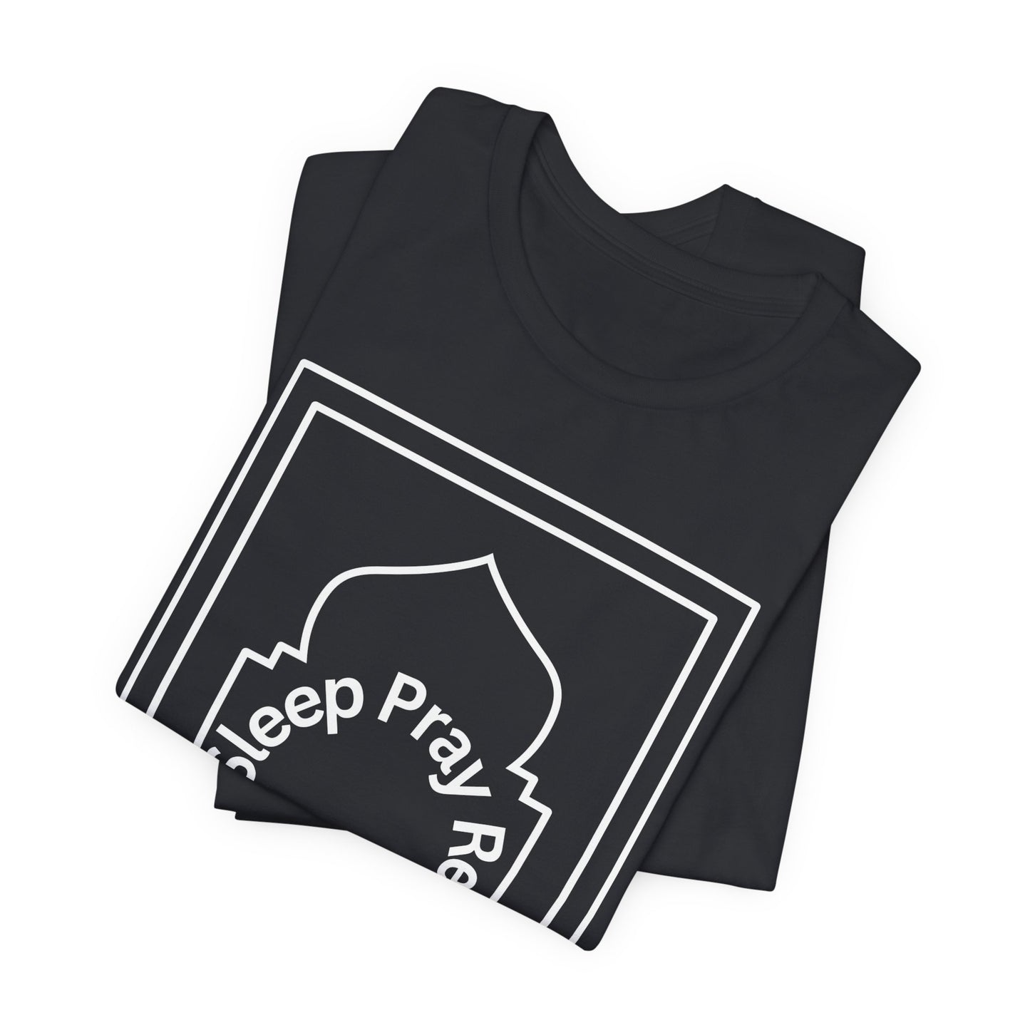 Inspirational Unisex Tee - 'Sleep Pray Repeat'
