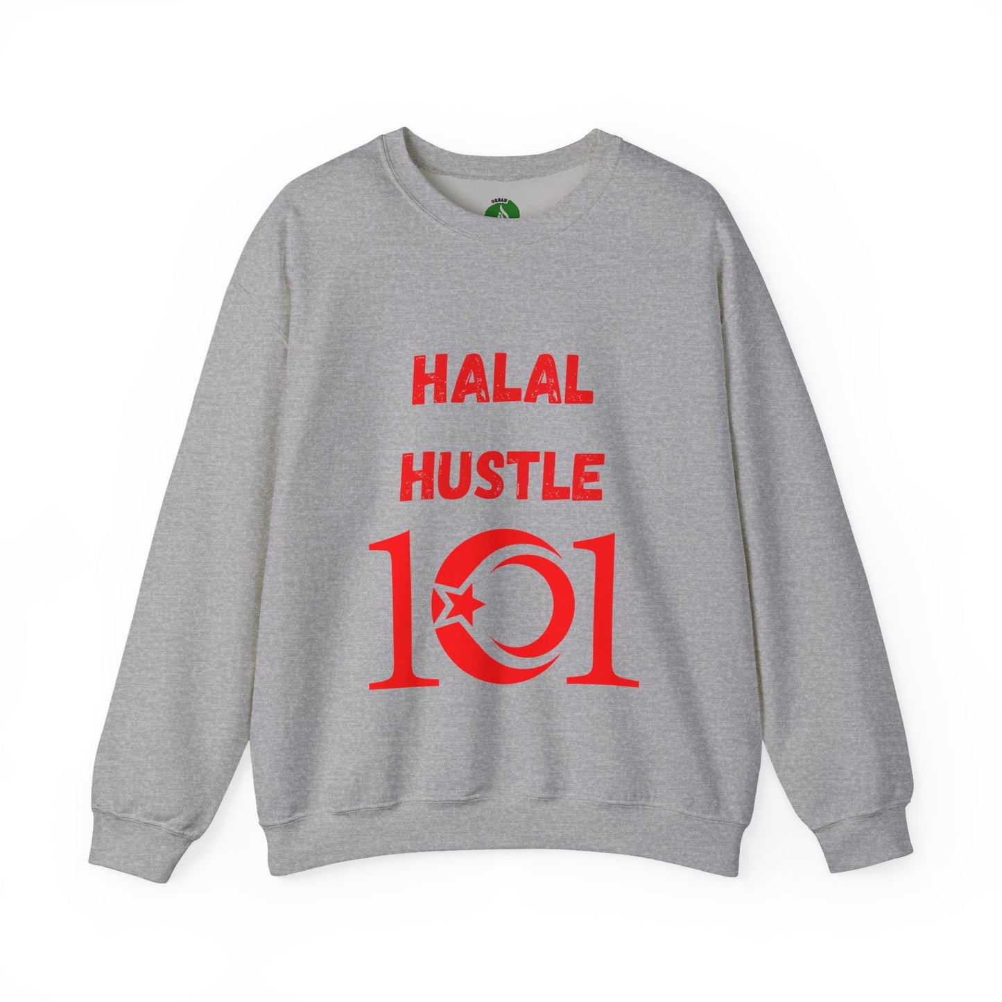 Halal Hustle 101 Unisex Crewneck Sweatshirt