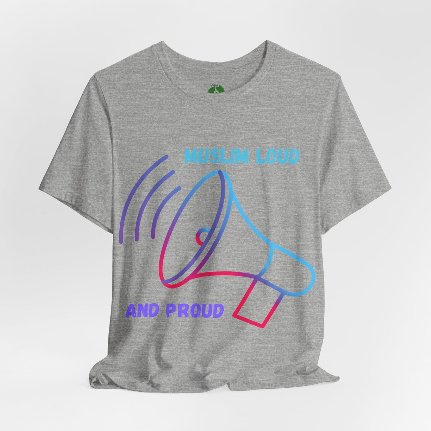 Muslim Loud and Proud Unisex Short Sleeve Tee