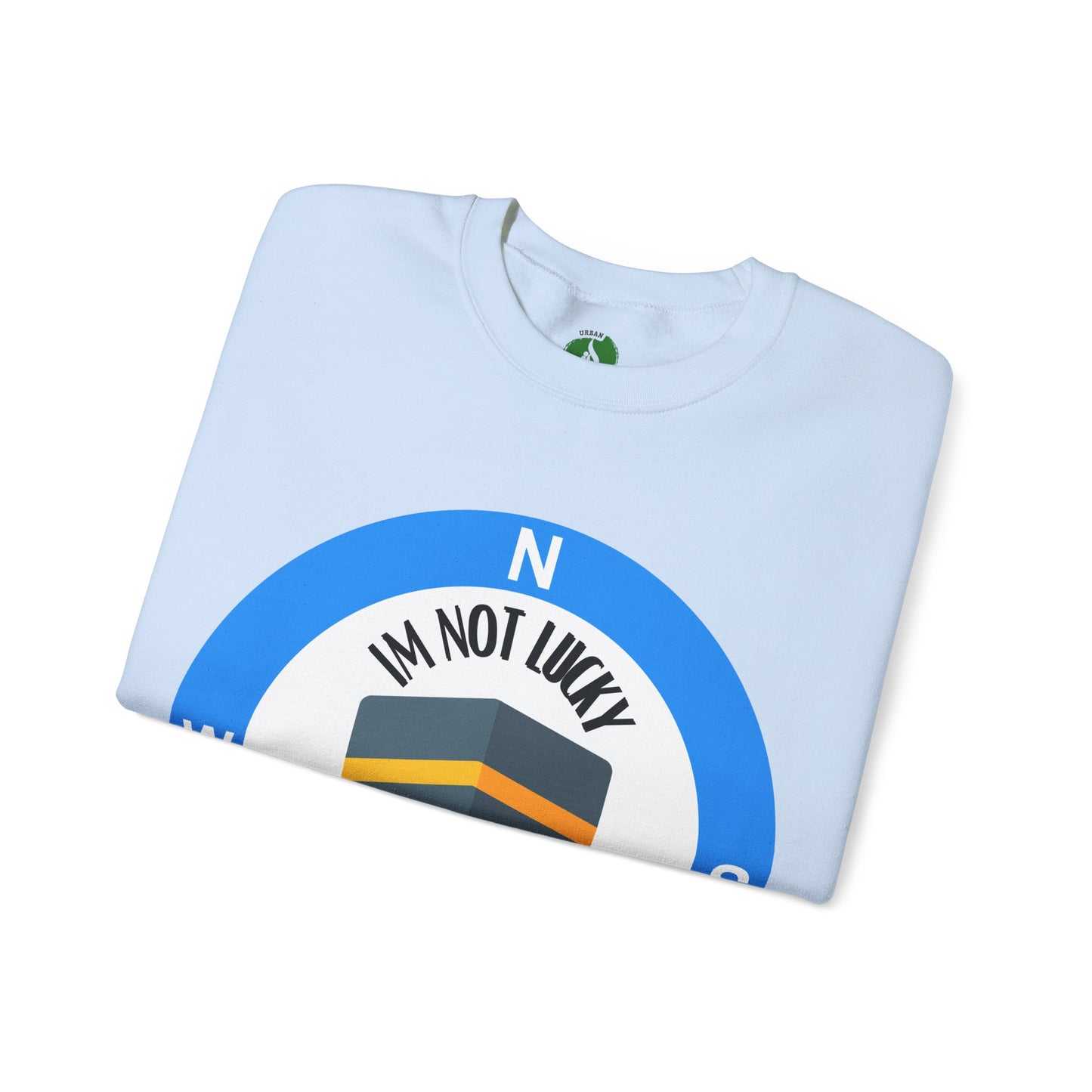 I'm Not Lucky, I'm Guided! Unisex Crewneck Sweatshirt