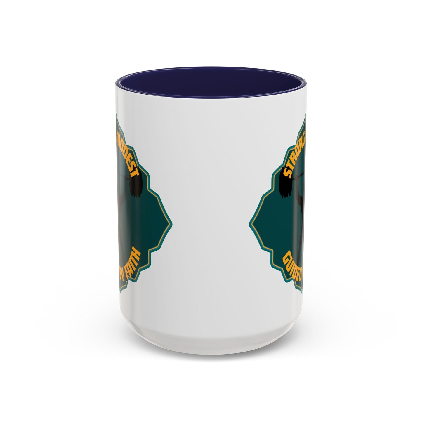 Strong & Modest Coffee Mug - 11oz & 15oz | Motivational Gift for Fitness Enthusiasts Islamic Accessories