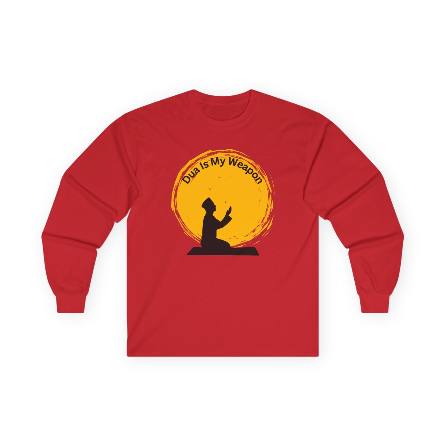 Inspiration Long Sleeve Tee - "Dua Is My Weapon" - Unisex Cotton Shirt