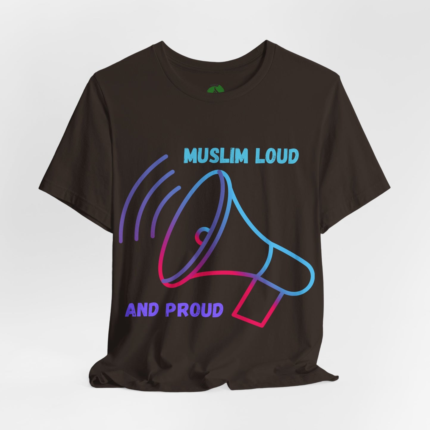 Muslim Loud and Proud Unisex Short Sleeve Tee