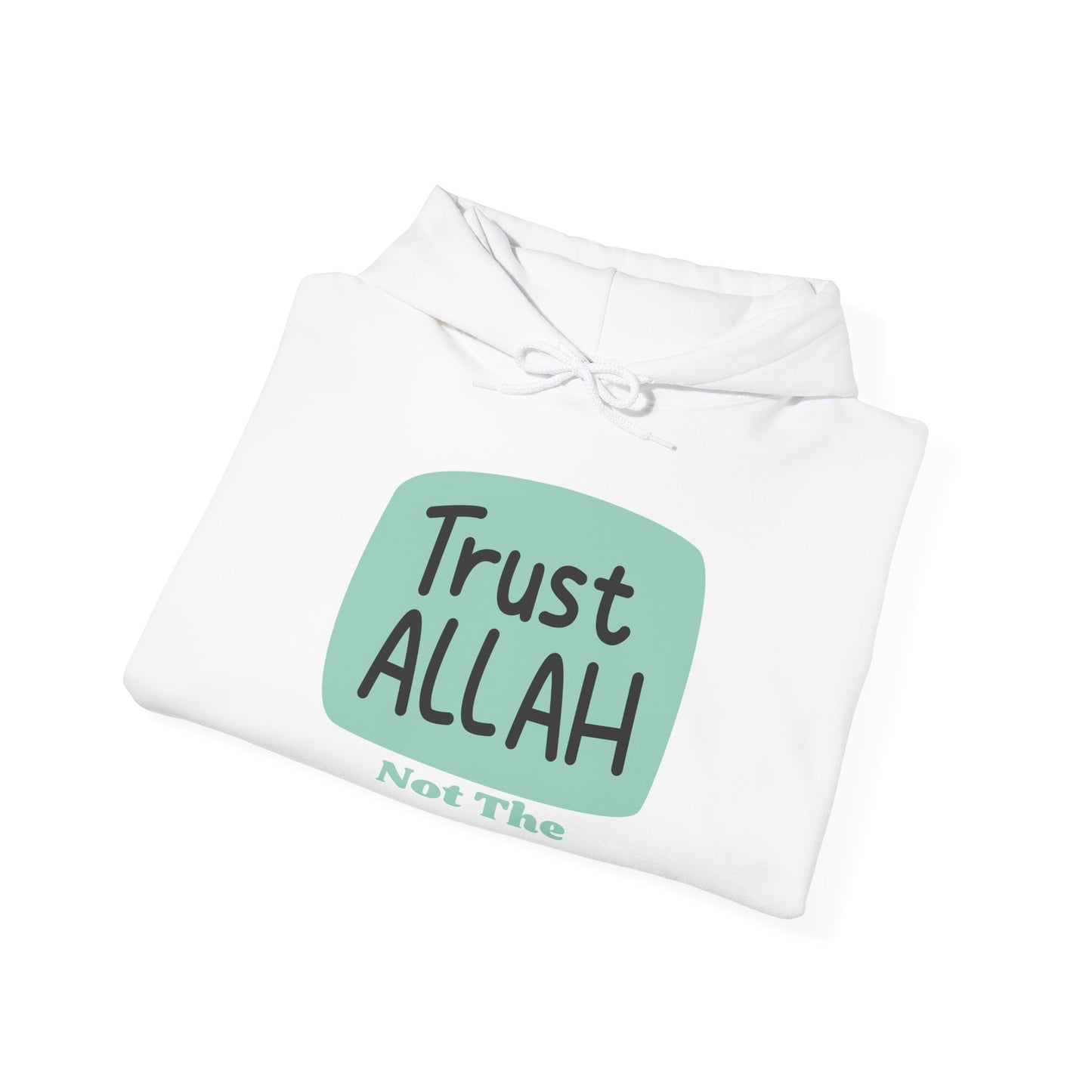 Trust Allah Hoodie - Unisex Heavy Blend™ Sweatshirt for Faith and Comfort