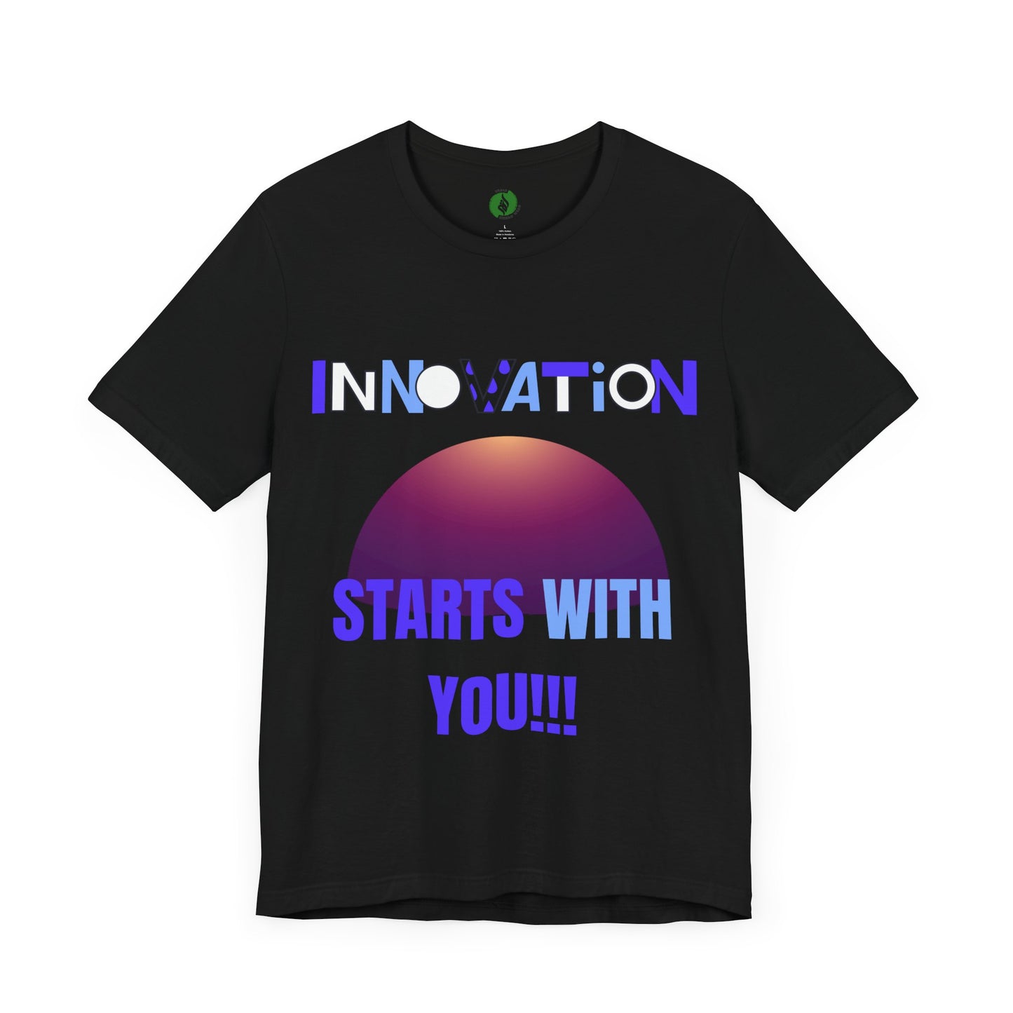 Inspirational Innovation Tee for Creative Minds Gym Clothing T Shirt