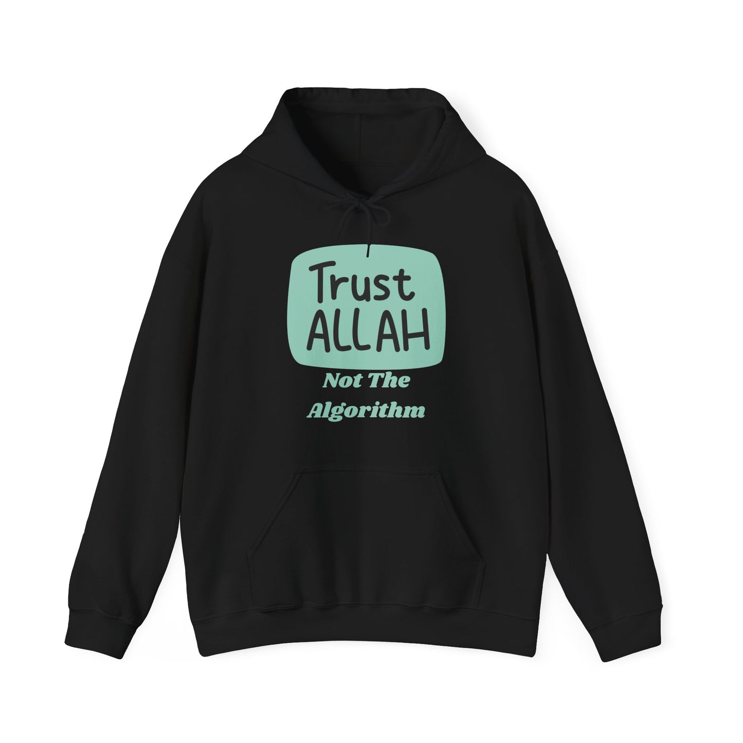 Trust Allah Hoodie - Unisex Heavy Blend™ Sweatshirt for Faith and Comfort