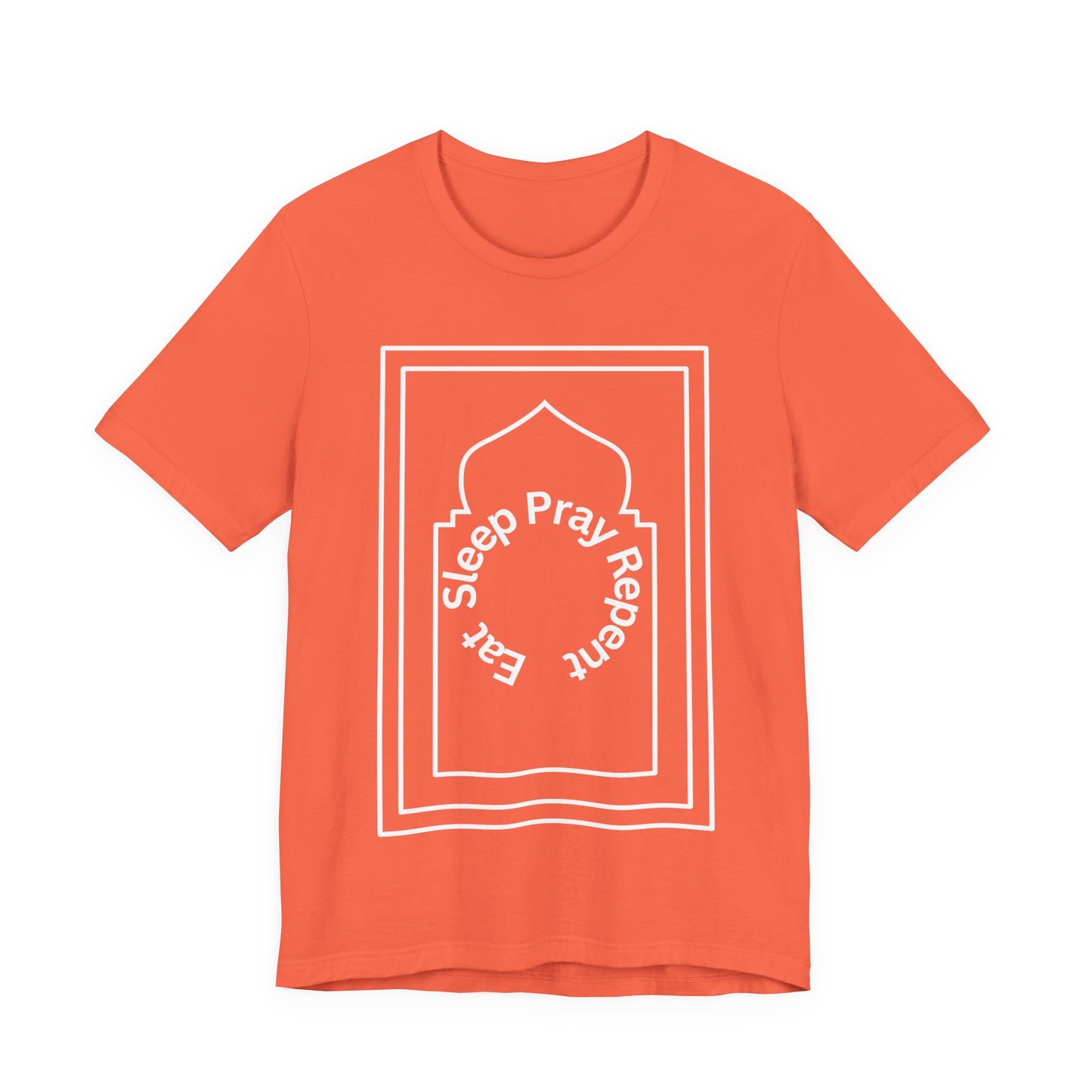 Inspirational Unisex Tee - 'Sleep Pray Repeat'