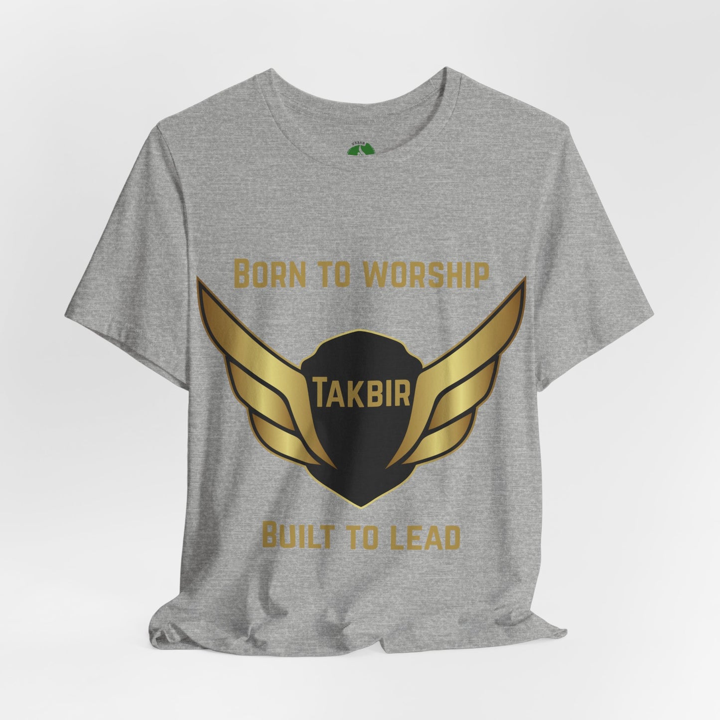 Inspirational Unisex Short Sleeve Tee - 'Born to Worship'
