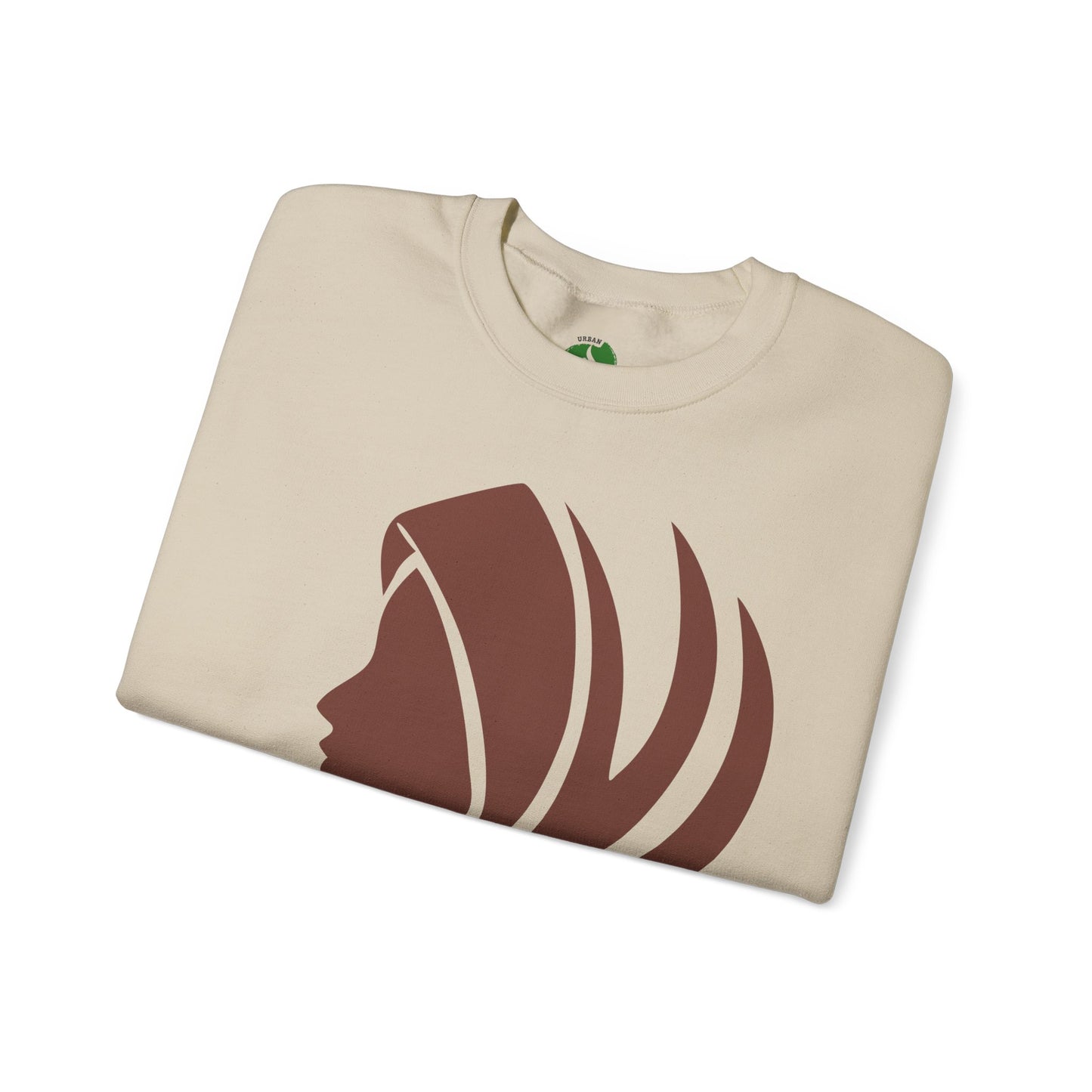 Hijabi and Unbothered Crewneck Sweatshirt - Stylish Unisex Heavy Blend for Everyday Comfort