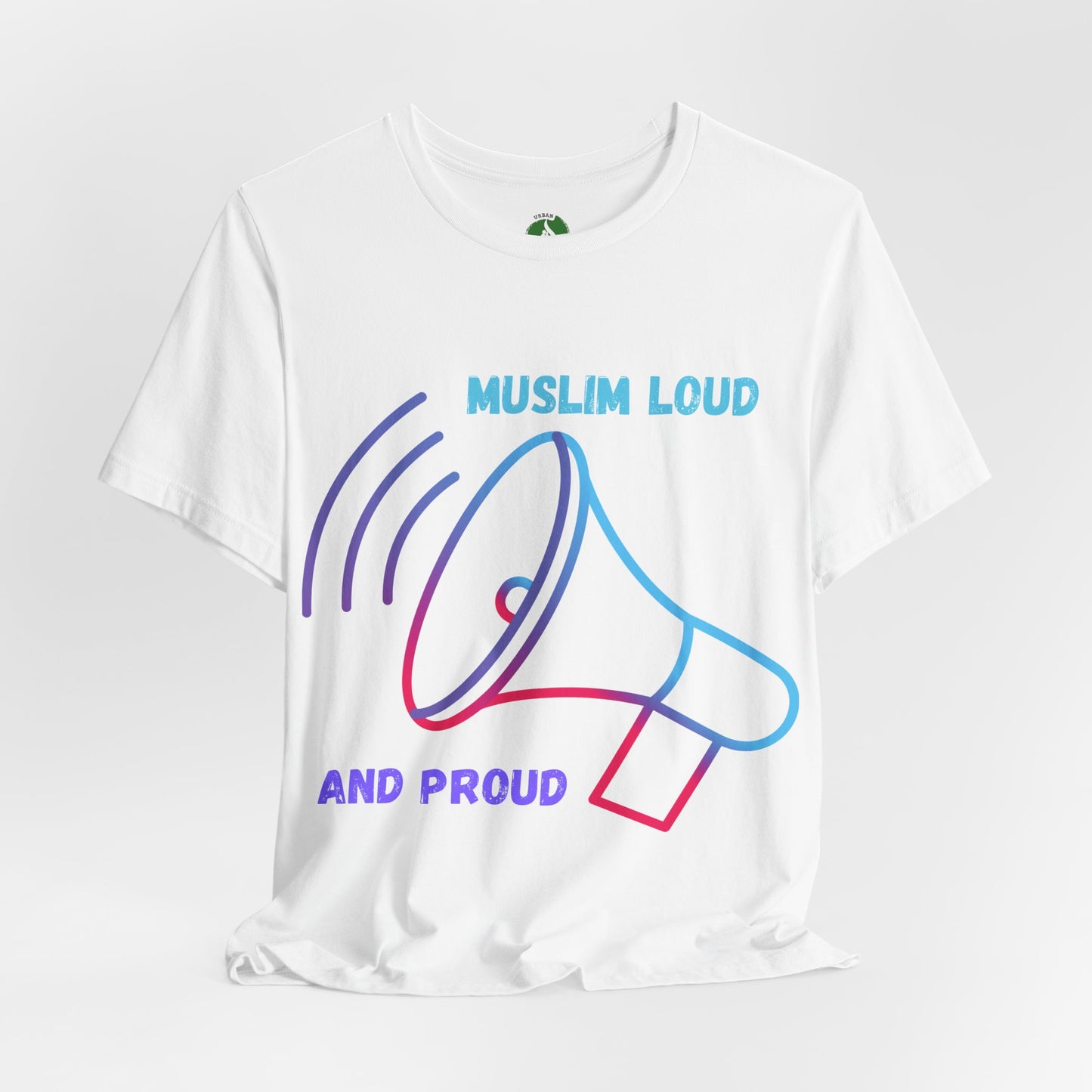 Muslim Loud and Proud Unisex Short Sleeve Tee