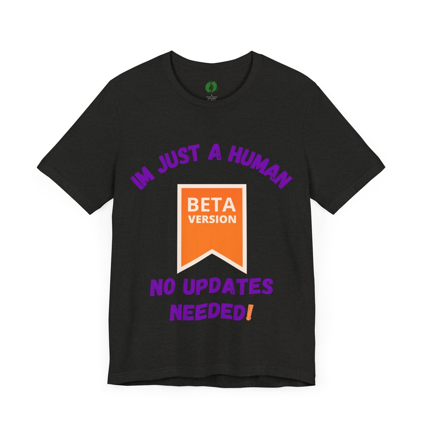 Humorous Beta Version T-Shirt for Casual Wear Humour Clothing T Shirt