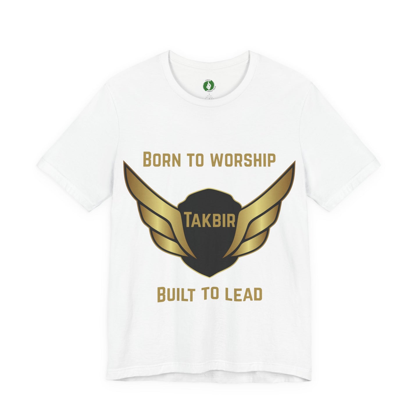 Inspirational Unisex Short Sleeve Tee - 'Born to Worship'