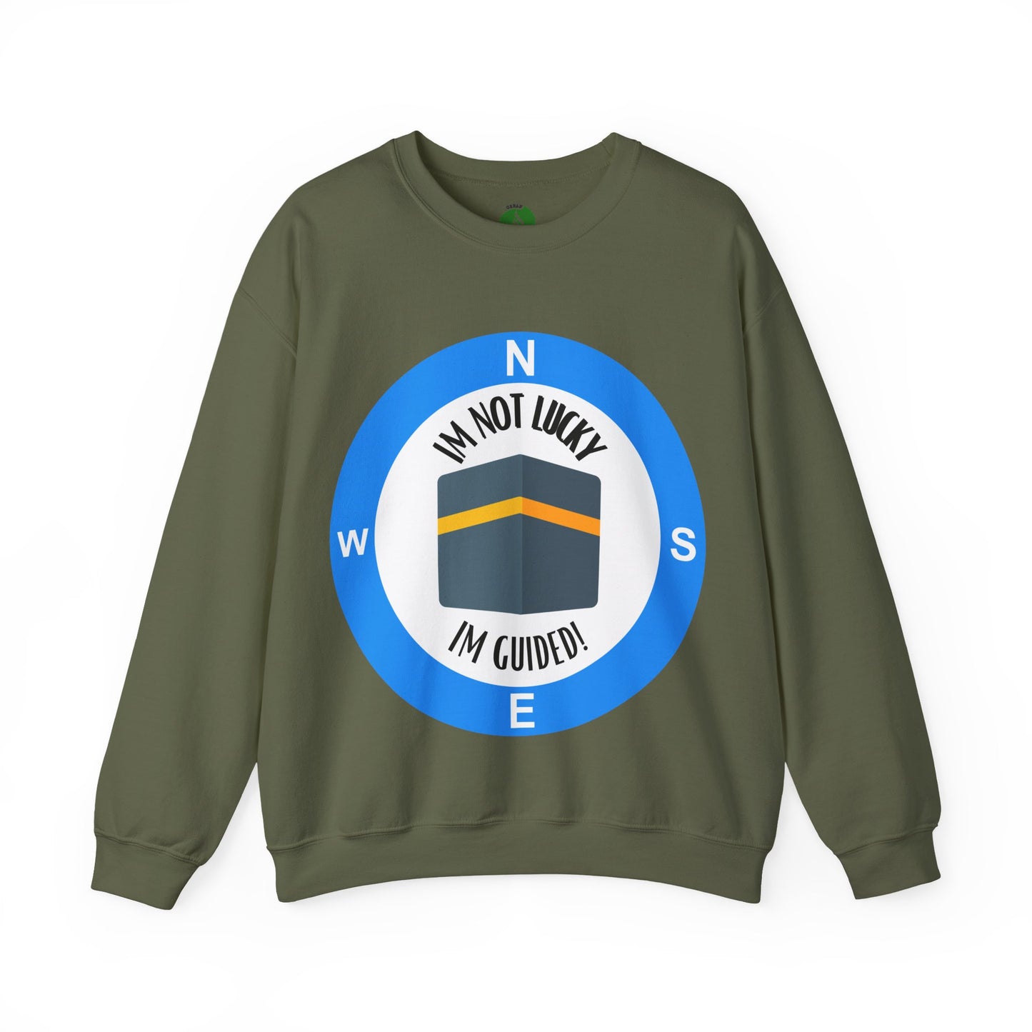 I'm Not Lucky, I'm Guided! Unisex Crewneck Sweatshirt