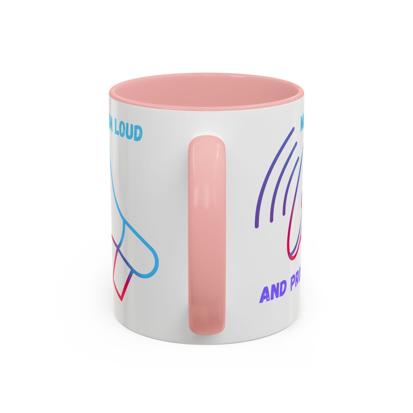 Muslim Loud and Proud Coffee Mug - Accent 11oz & 15oz Islamic Accessories Mug