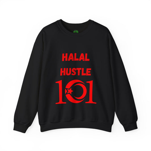 Halal Hustle 101 Unisex Crewneck Sweatshirt