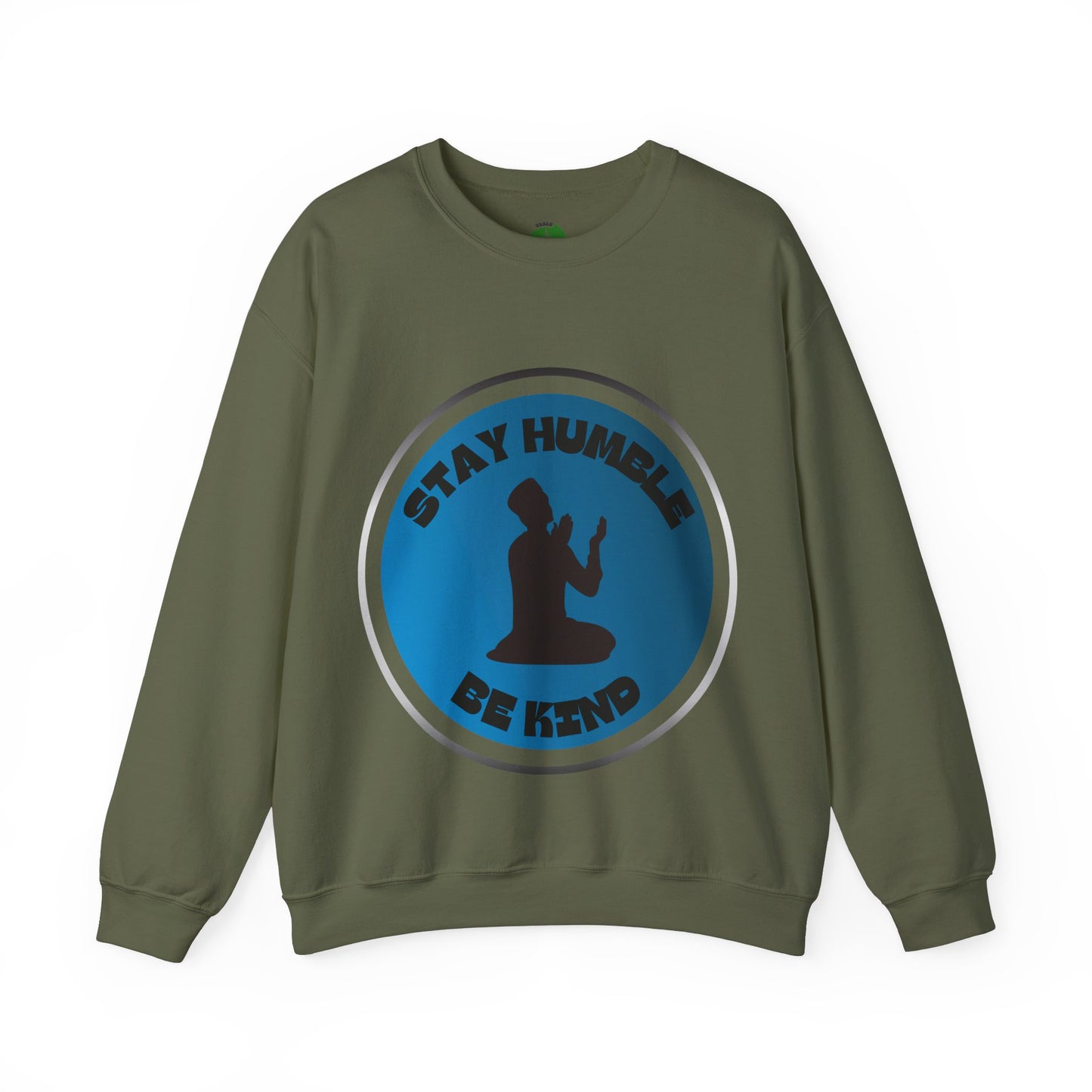 Stay Humble Be Kind Crewneck Sweatshirt - Unisex Inspirational Apparel Muslim Street Clothing