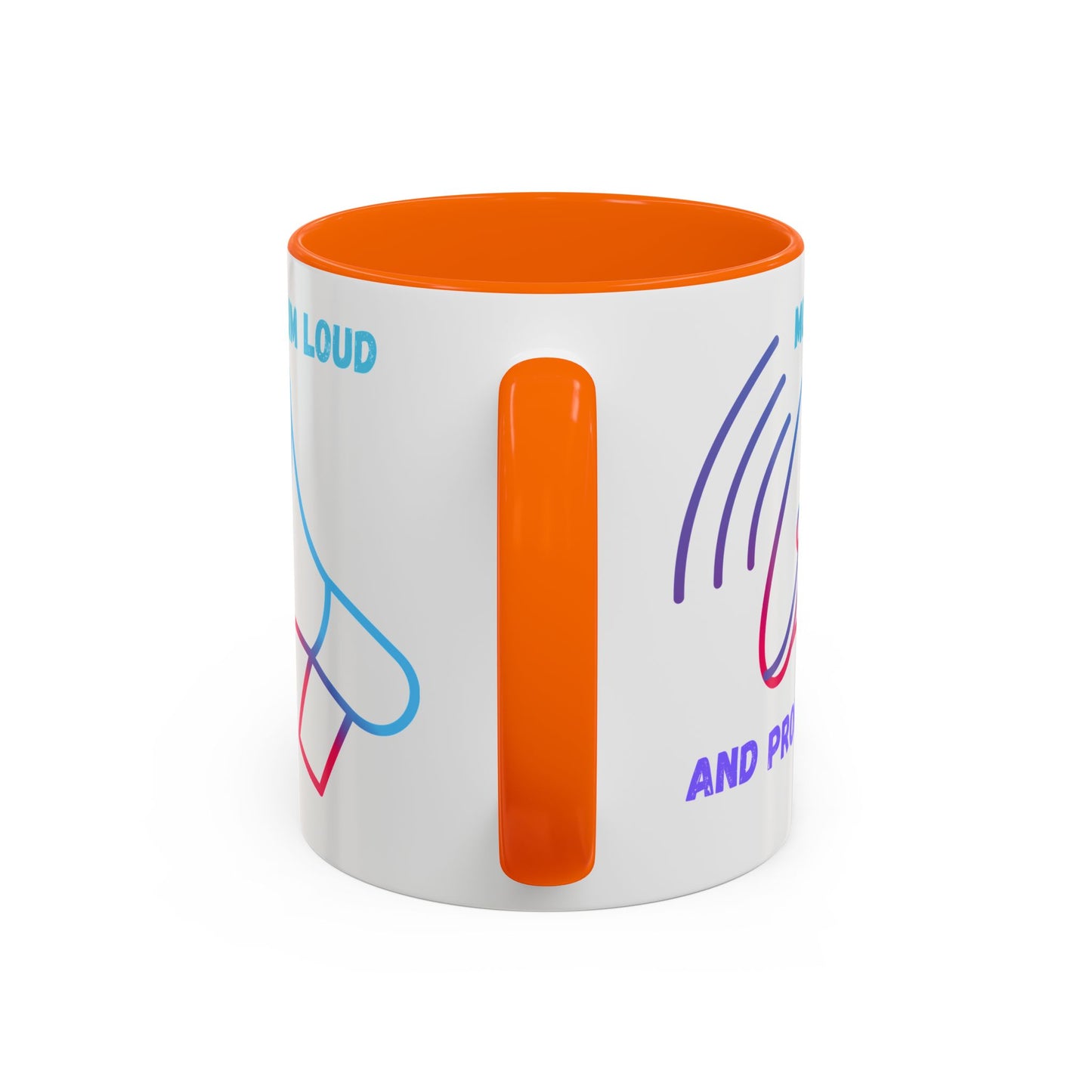 Muslim Loud and Proud Coffee Mug - Accent 11oz & 15oz Islamic Accessories Mug