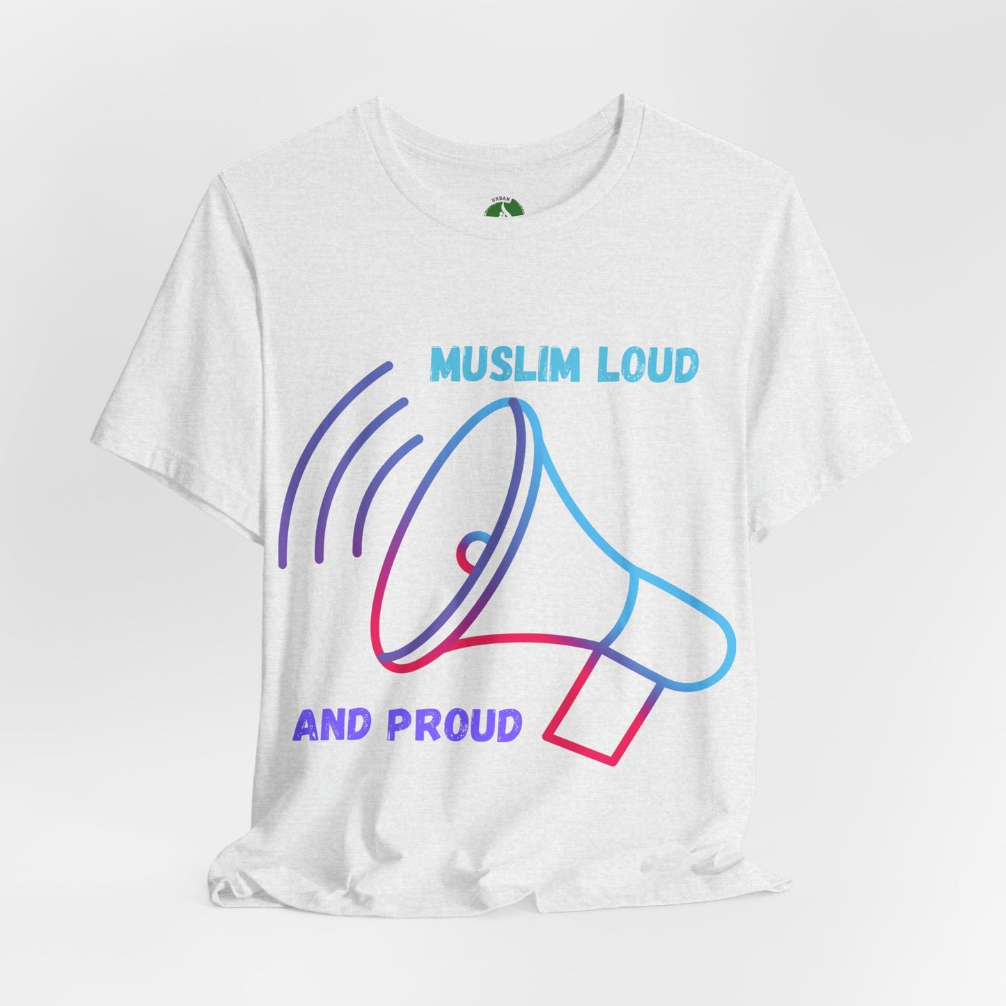 Muslim Loud and Proud Unisex Short Sleeve Tee