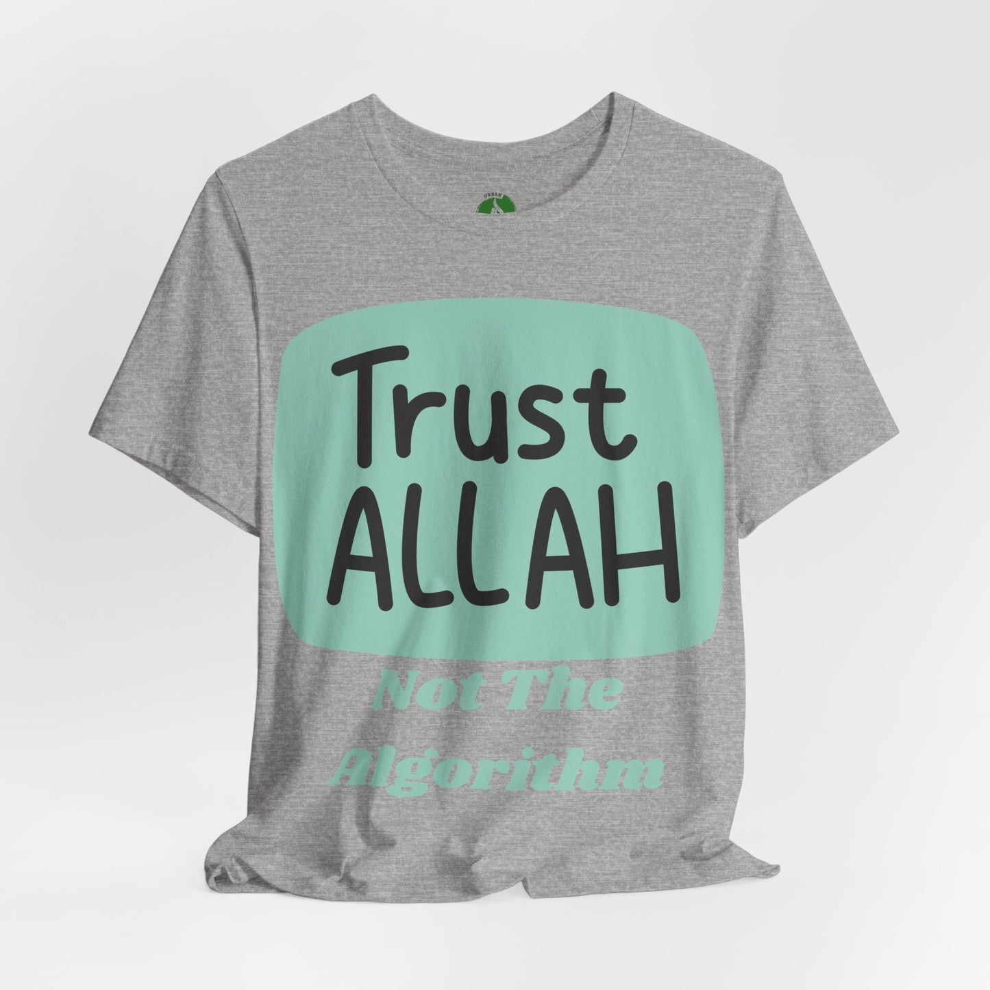 Trust Allah Graphic Unisex Tee - Spirituality & Faith Inspired Shirt