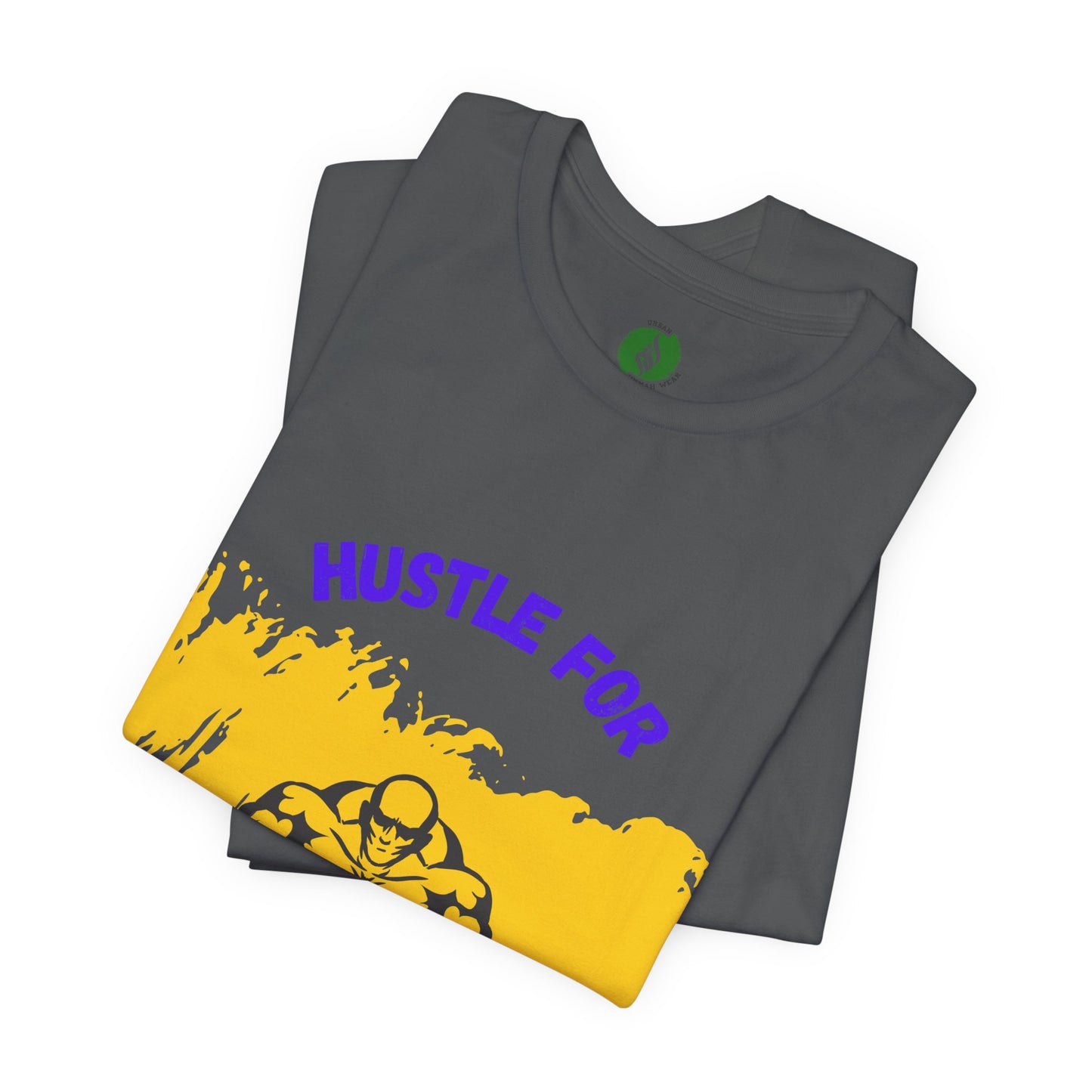 Motivational Fitness Tee - 'Hustle for That Muscle' Unisex Jersey Short Sleeve