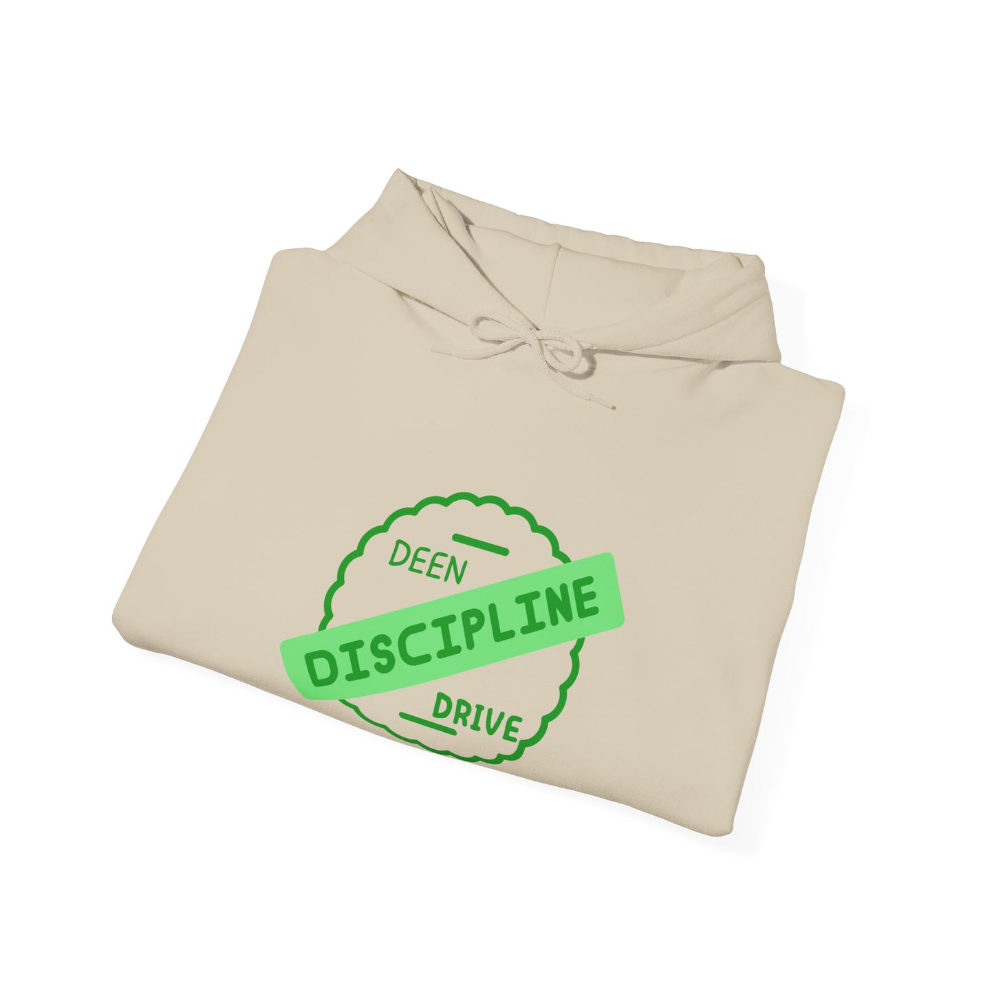 Motivational Unisex Hoodie – "Discipline Drive" Muslim Youth Fashion Hoodie