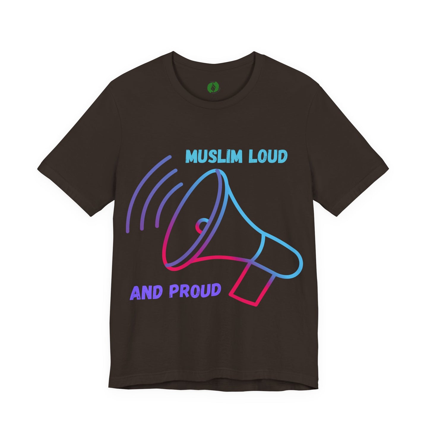 Muslim Loud and Proud Unisex Short Sleeve Tee