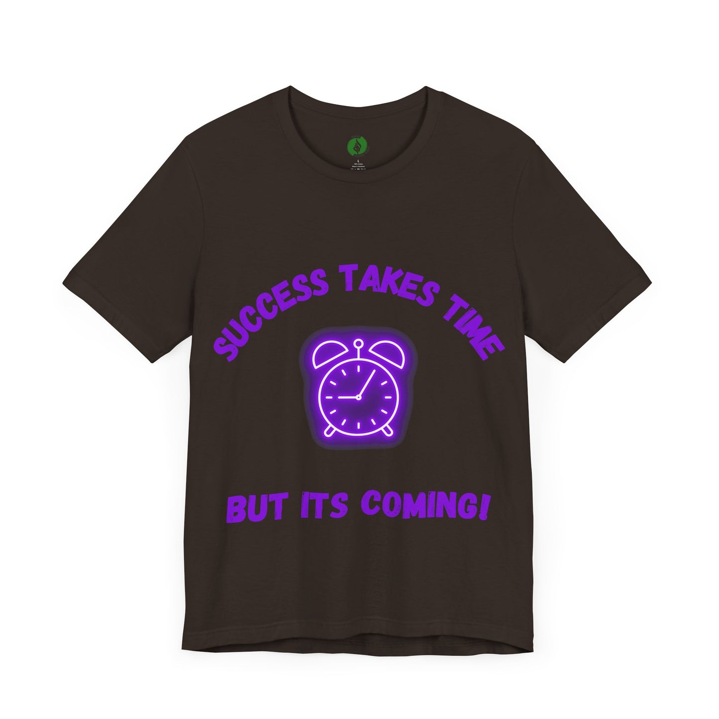Success Takes Time Tee - Motivational Clothing Unisex Short Sleeve T-Shirt