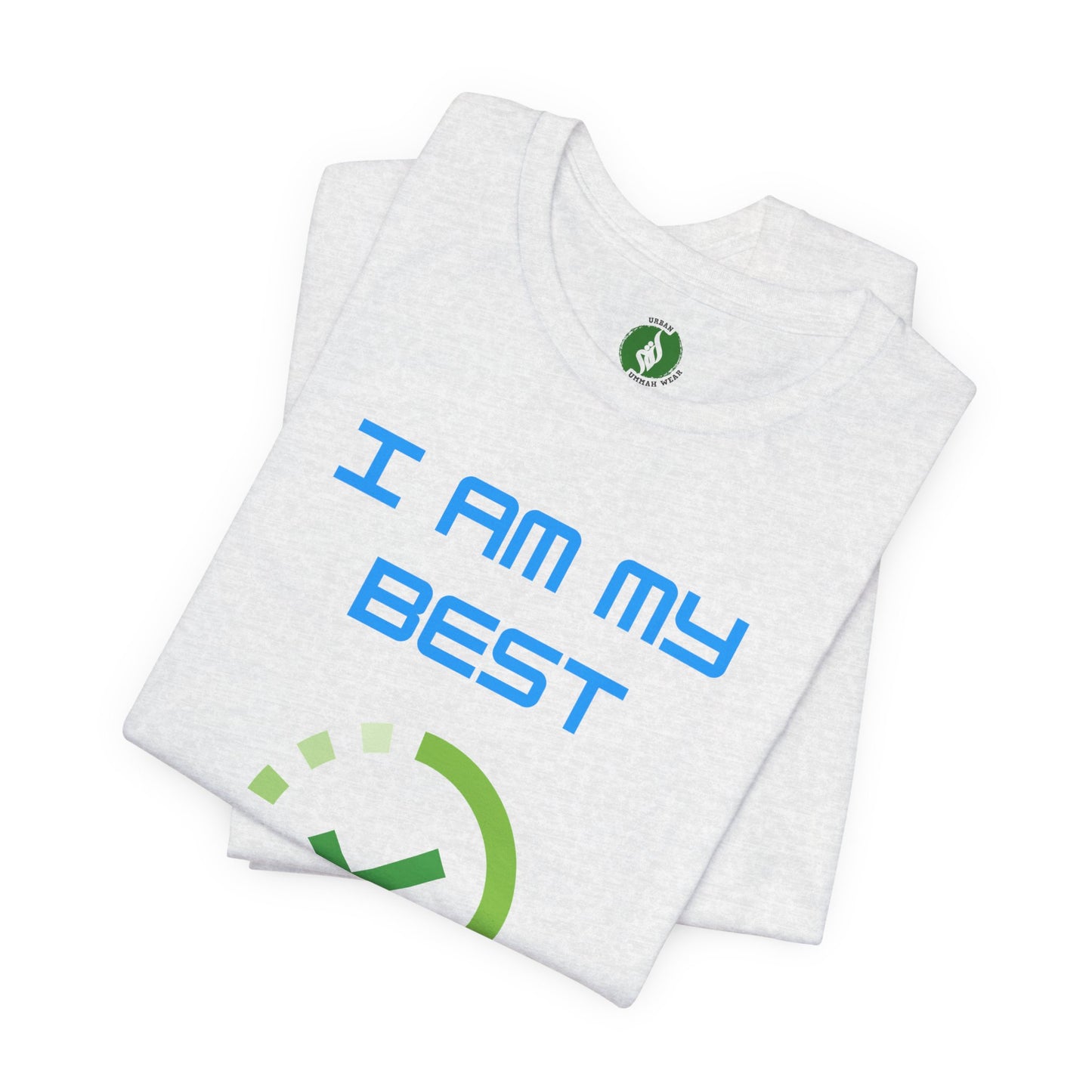 Motivational Unisex Jersey Tee - "I Am My Best" Upgrade Design