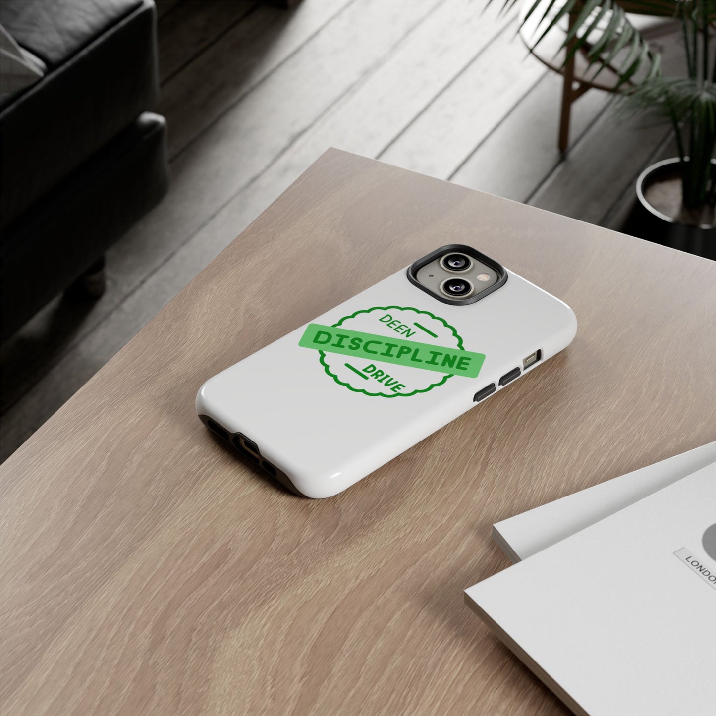Motivational Phone Case - 'Discipline' Design Muslim Youth Accessories