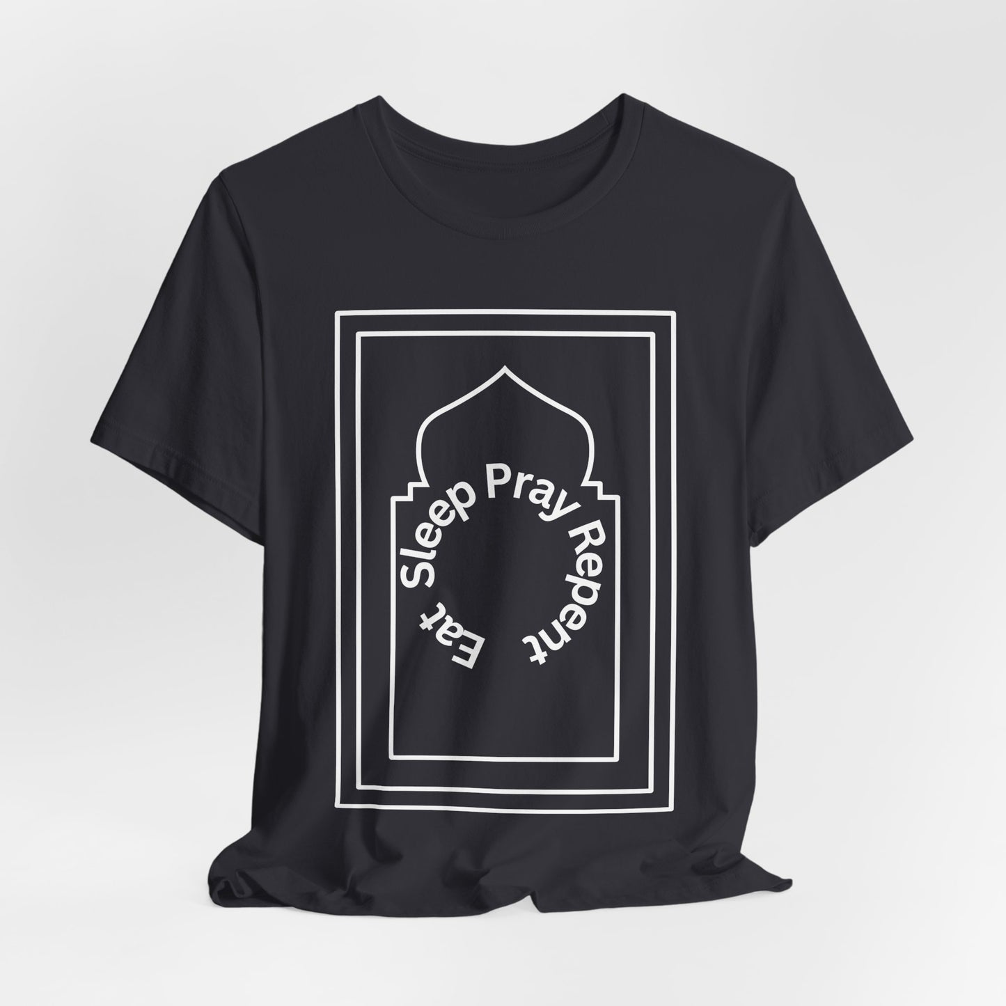 Inspirational Unisex Tee - 'Sleep Pray Repeat'