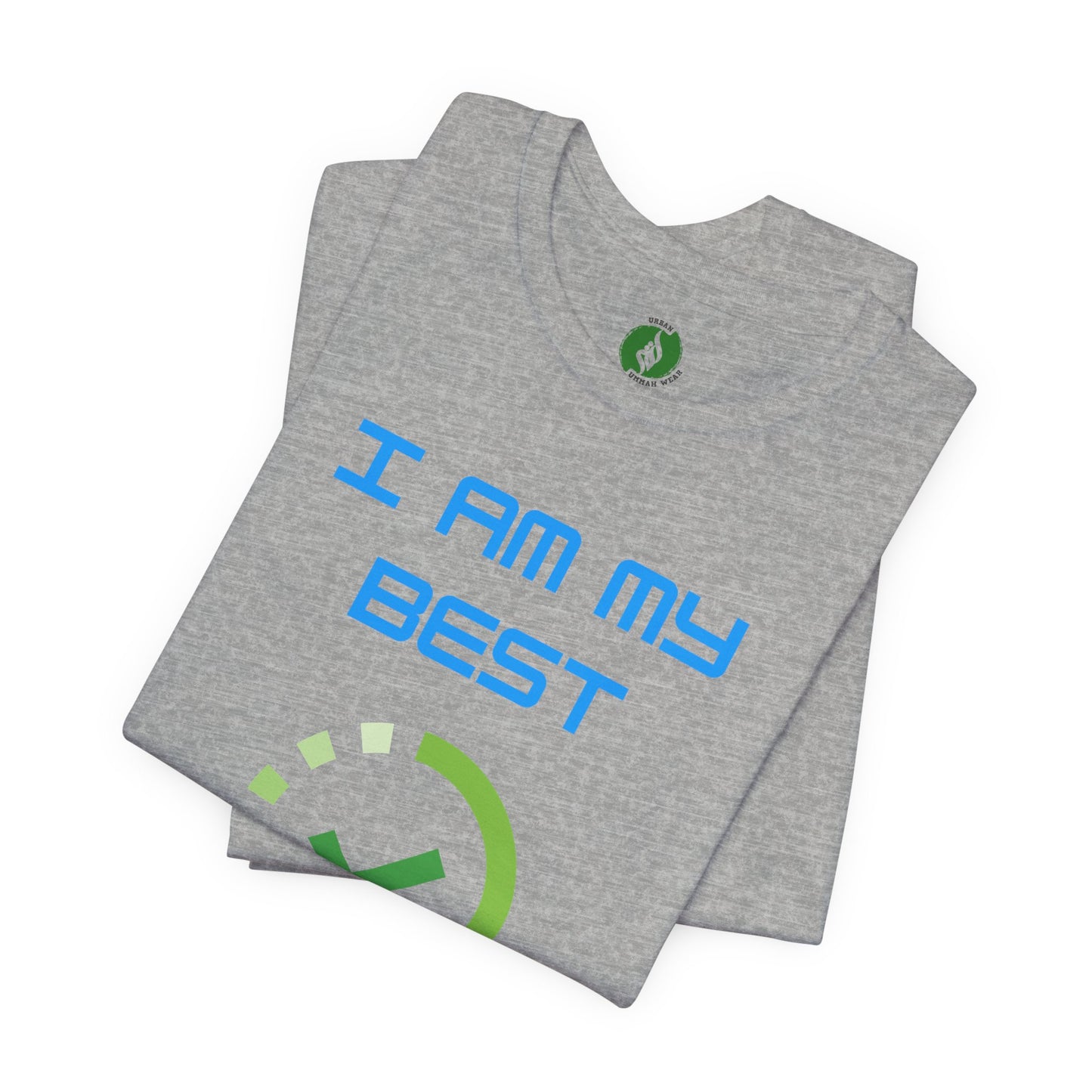 Motivational Unisex Jersey Tee - "I Am My Best" Upgrade Design