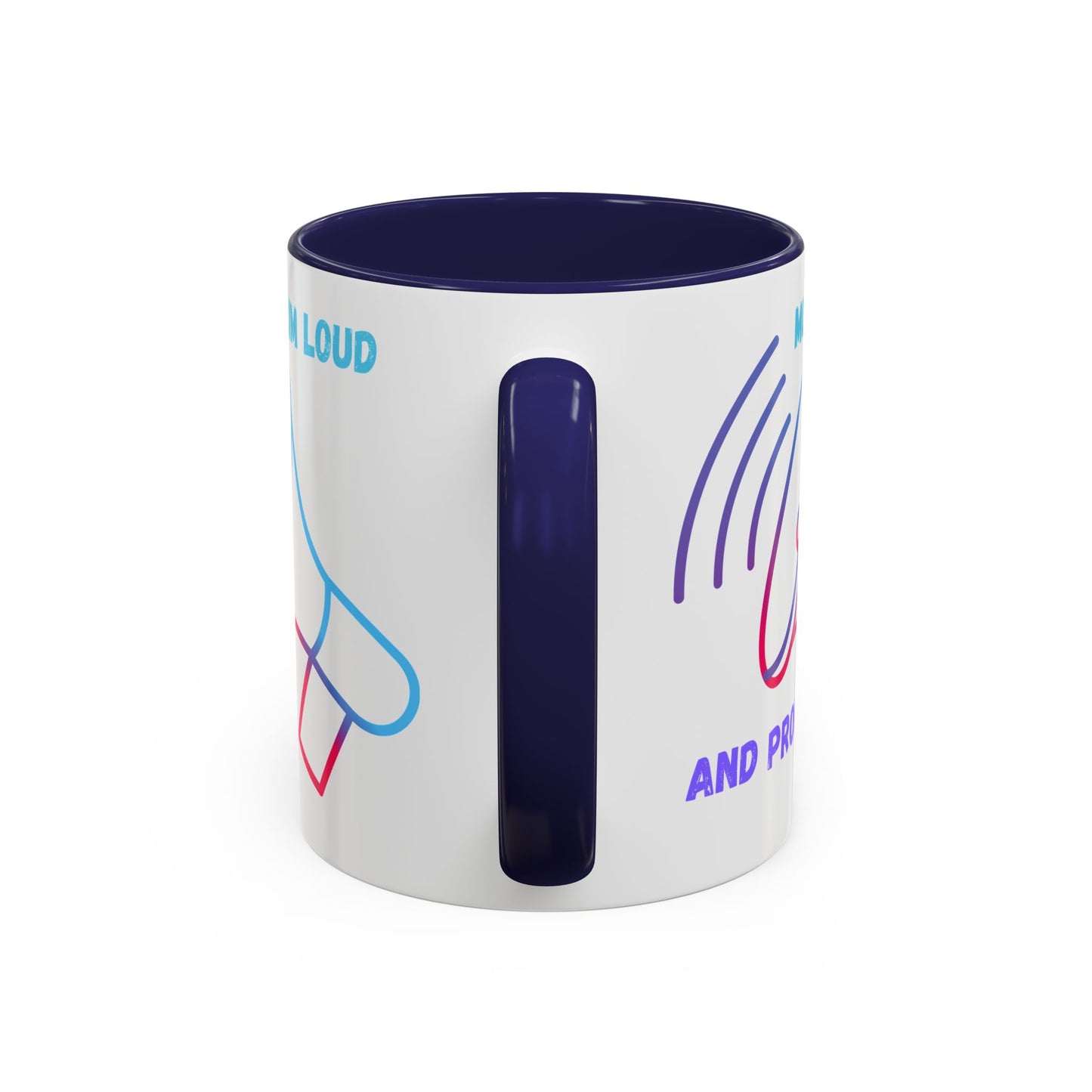 Muslim Loud and Proud Coffee Mug - Accent 11oz & 15oz Islamic Accessories Mug