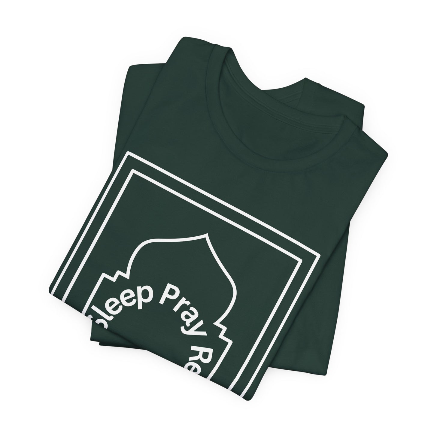 Inspirational Unisex Tee - 'Sleep Pray Repeat'