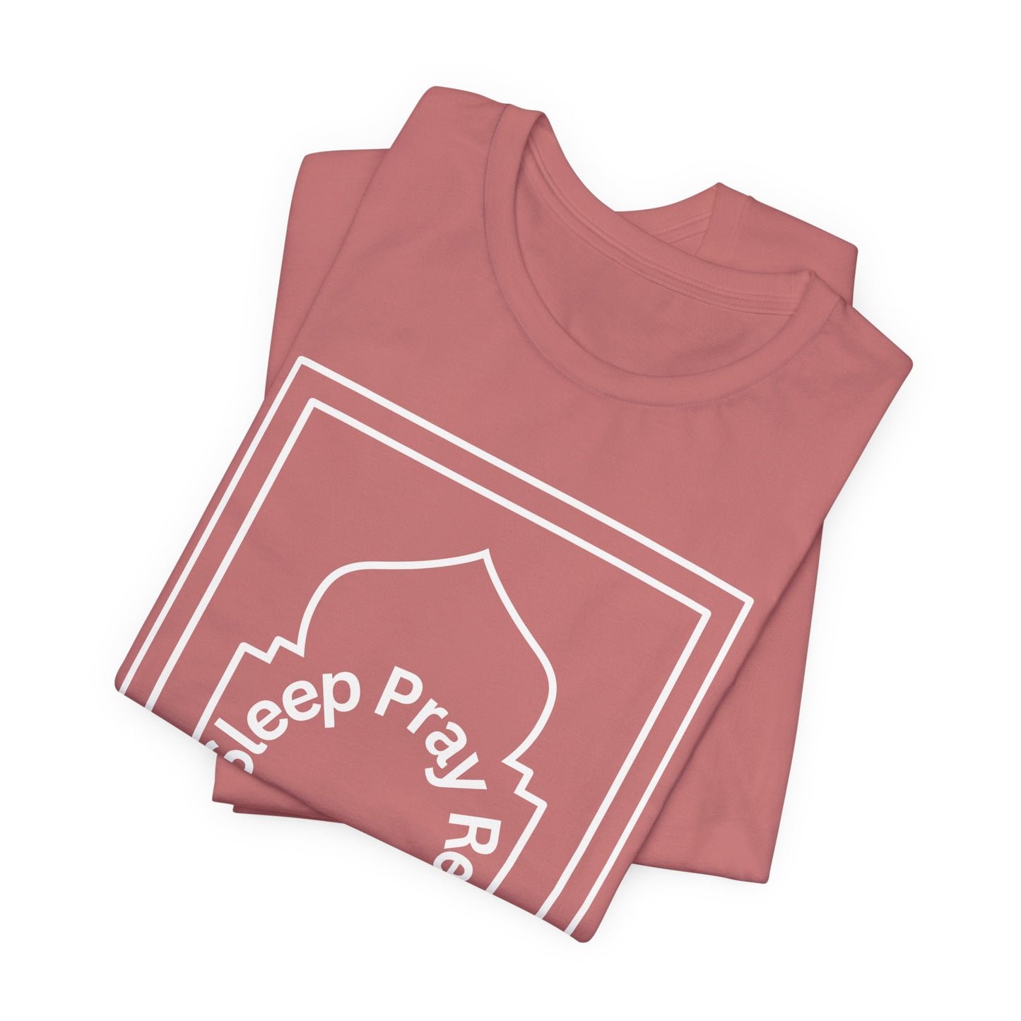 Inspirational Unisex Tee - 'Sleep Pray Repeat'