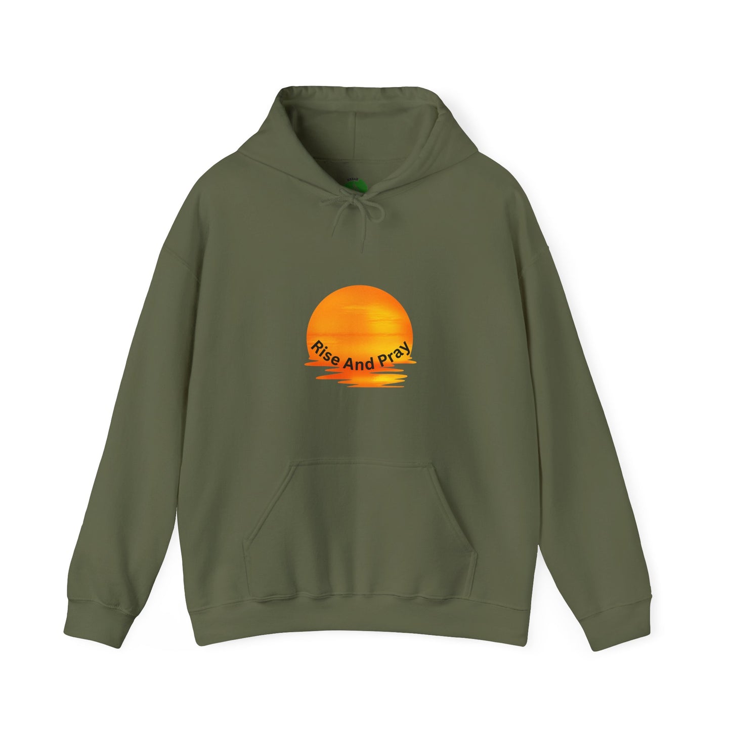 Sunrise Inspirational Hoodie - "Rise And Pray"