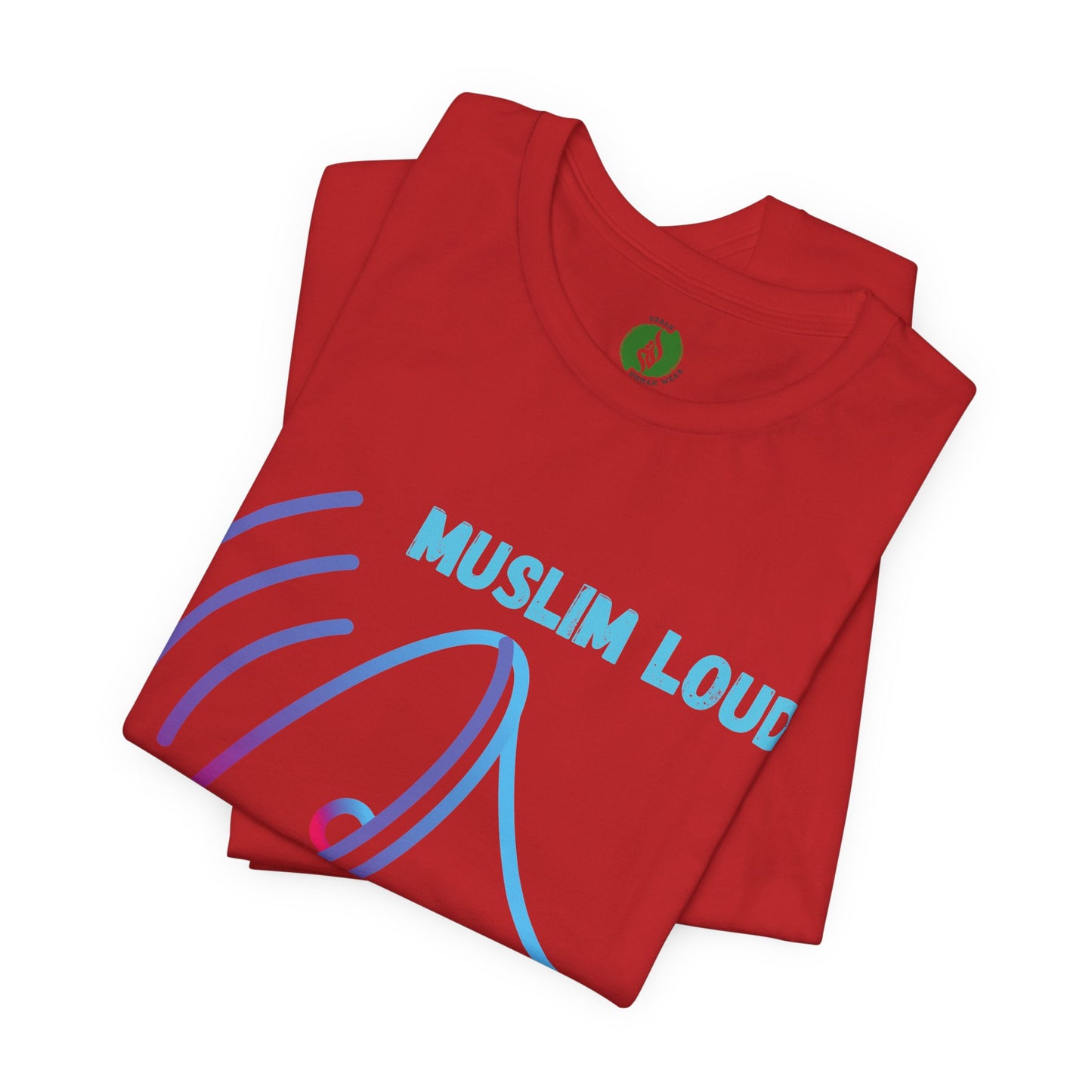 Muslim Loud and Proud Unisex Short Sleeve Tee