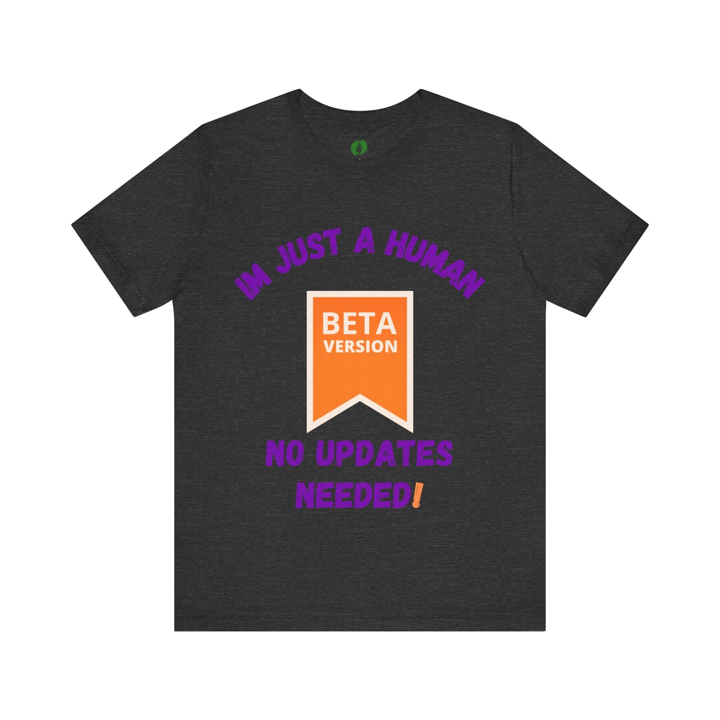 Humorous Beta Version T-Shirt for Casual Wear Humour Clothing T Shirt