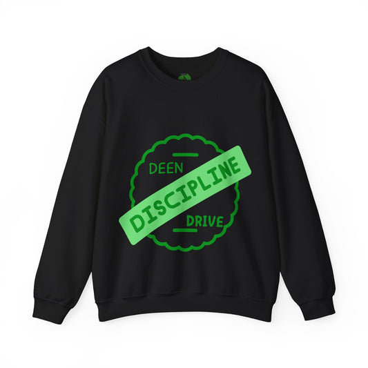 Motivational Crewneck Sweatshirt - Discipline & Drive