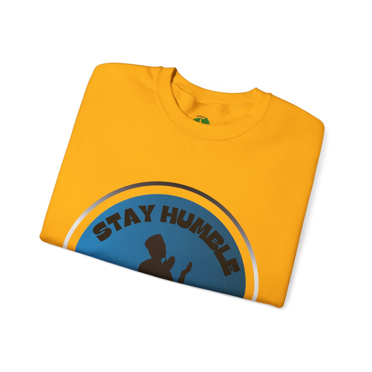 Stay Humble Be Kind Crewneck Sweatshirt - Unisex Inspirational Apparel Muslim Street Clothing
