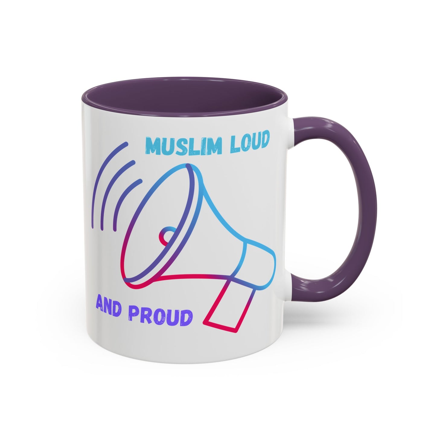 Muslim Loud and Proud Coffee Mug - Accent 11oz & 15oz Islamic Accessories Mug
