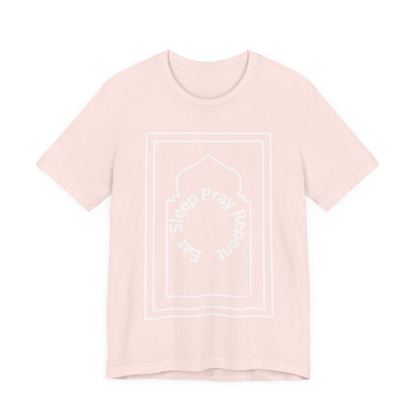 Inspirational Unisex Tee - 'Sleep Pray Repeat'