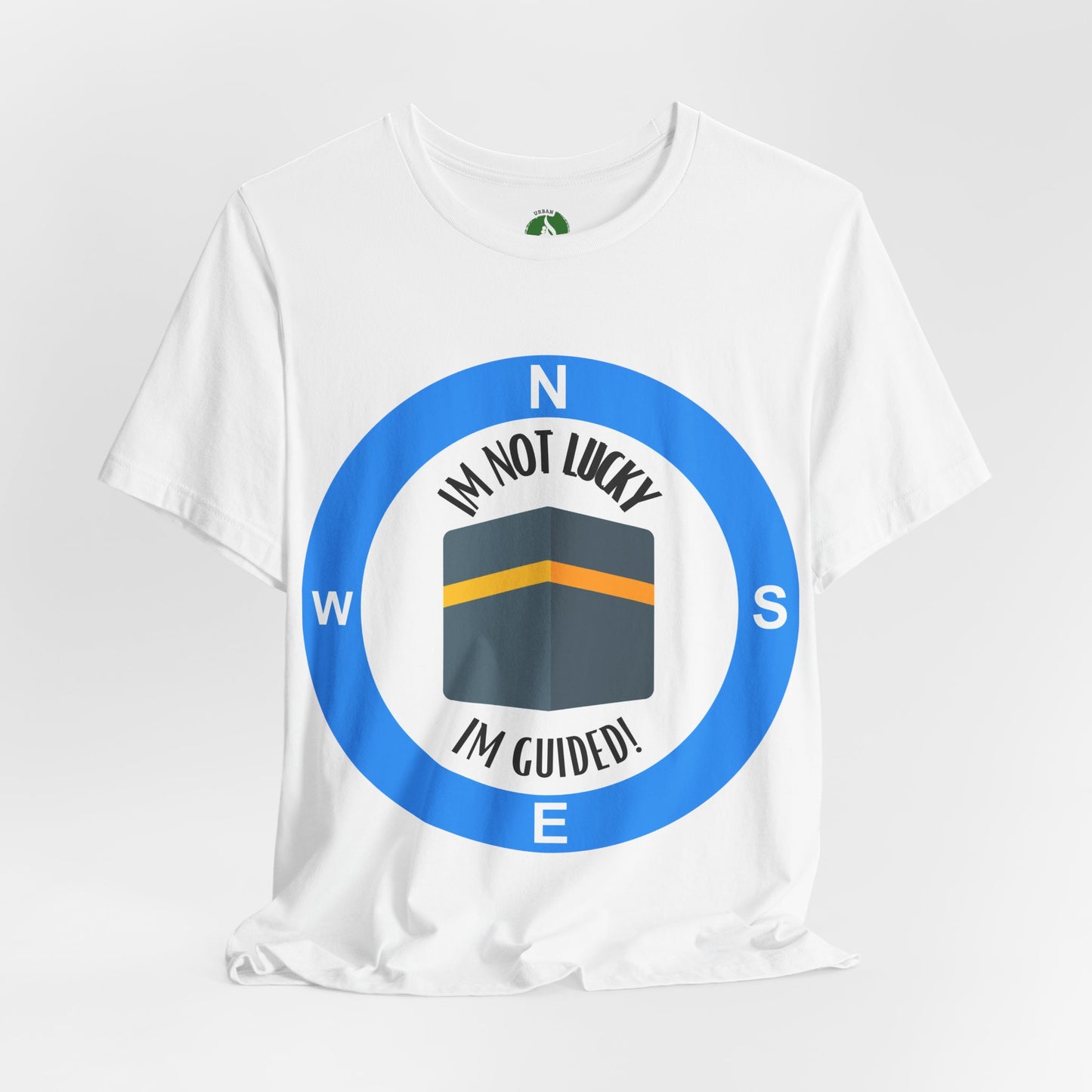 Guided Journey Unisex Jersey Tee - Inspirational Compass Design